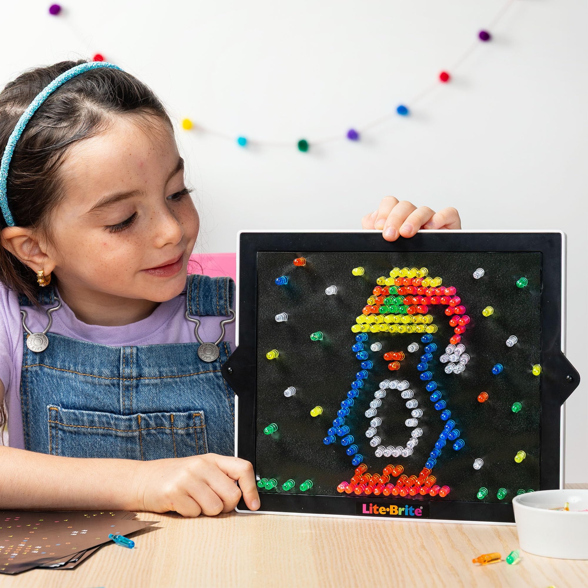 Lite Brite Ultimate Classic - Light Up Drawing Board | 12 Templates | Ages 4+ 6