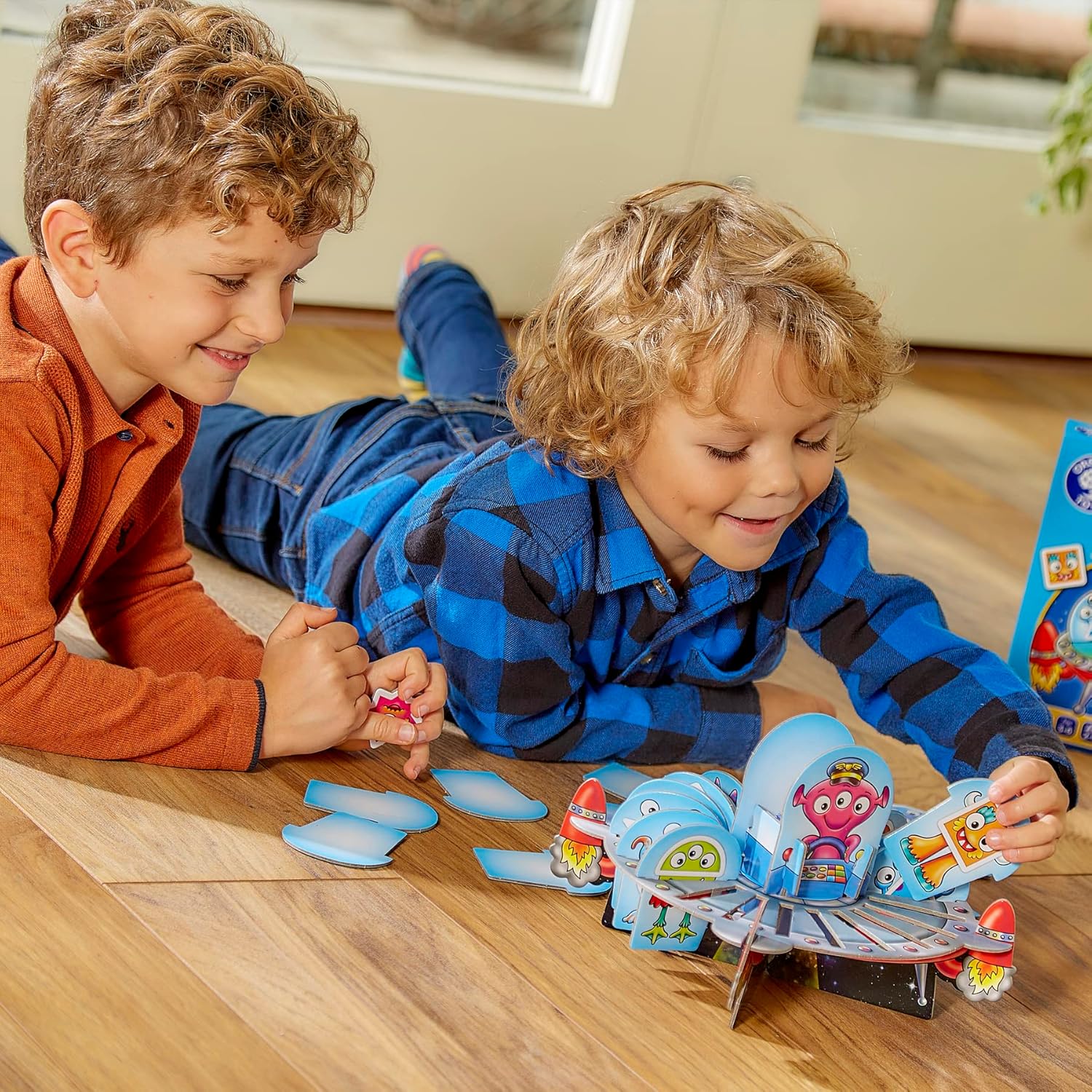 Orchard Toys Shape Aliens Game - Space Themed Board Game for Family Fun 3