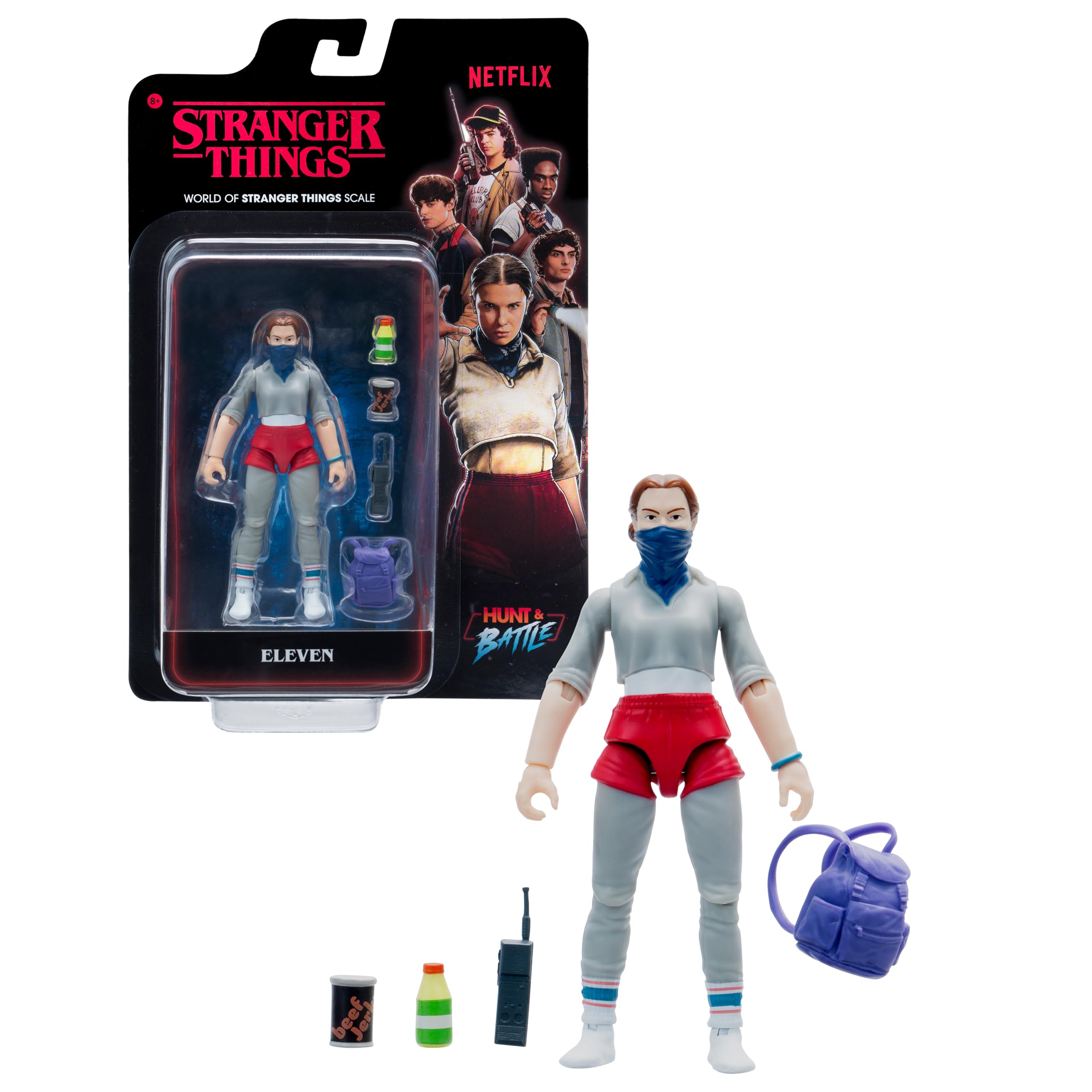 Stranger Things Eleven (Season 5) - 4-Inch Articulated Action Figure with Accessory 9
