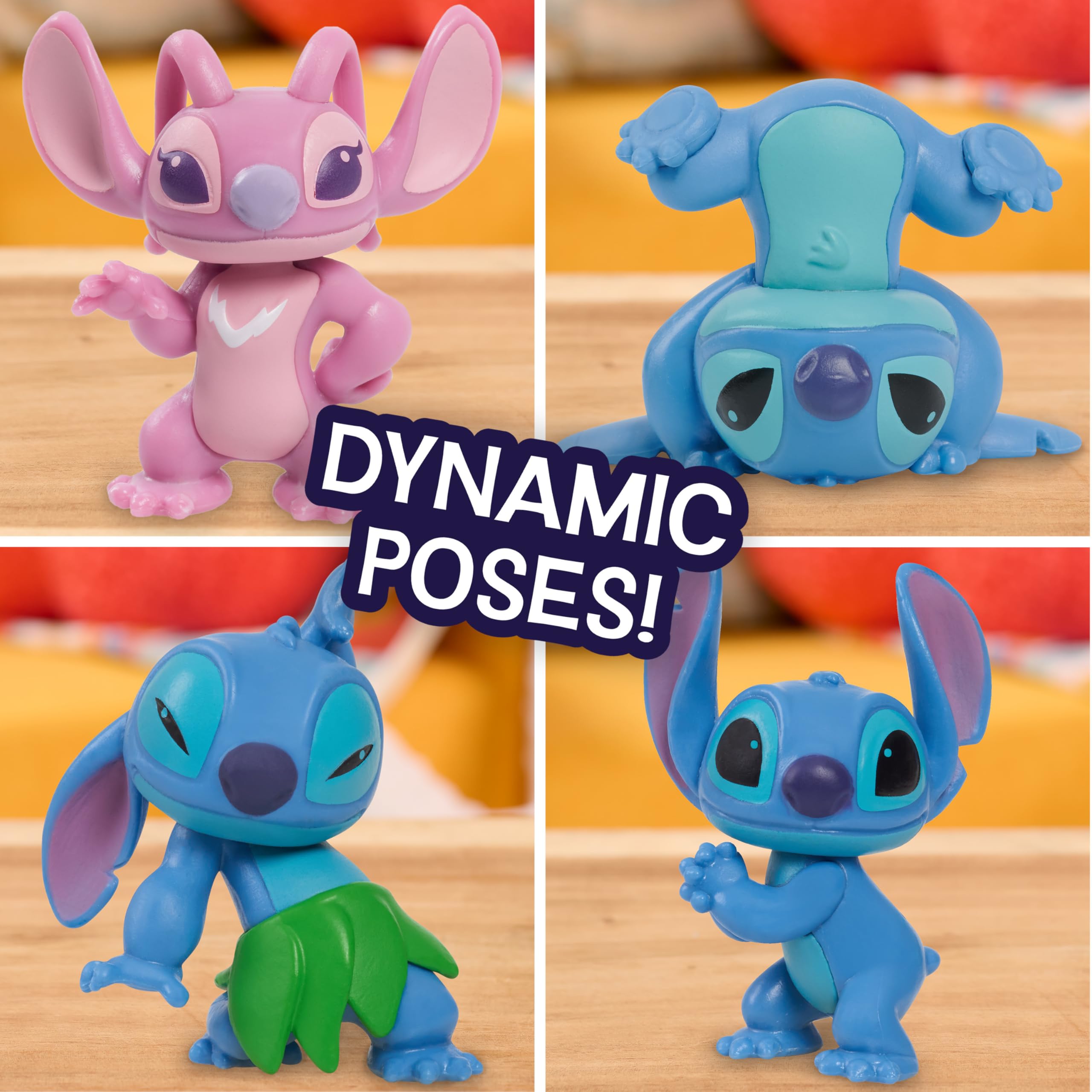 Just Play Disney Lilo & Stitch - 11-Piece Collectible Figure Set with Accessories 3