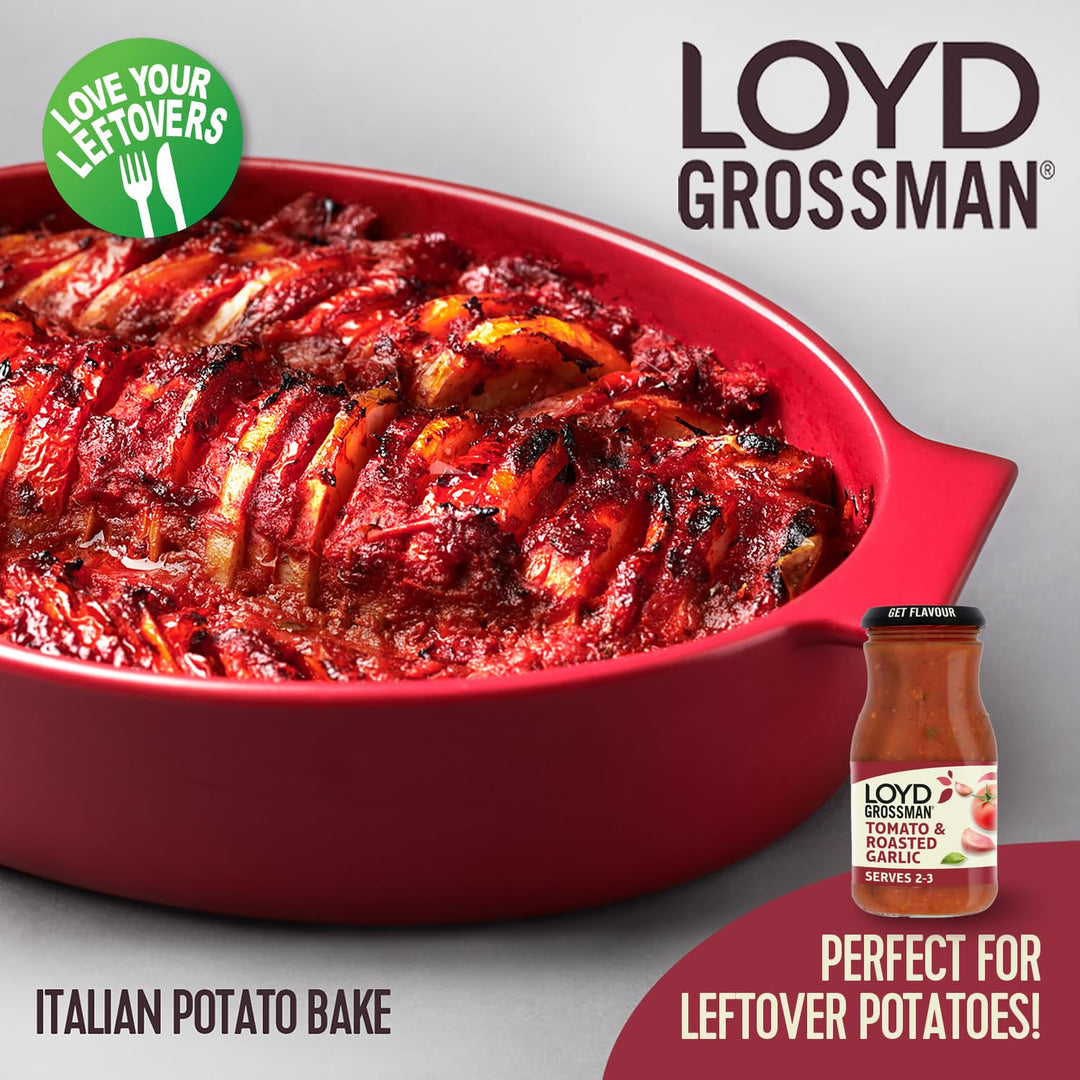 Loyd Grossman - Italian Tomato & Roasted Garlic Pasta Sauce 350g