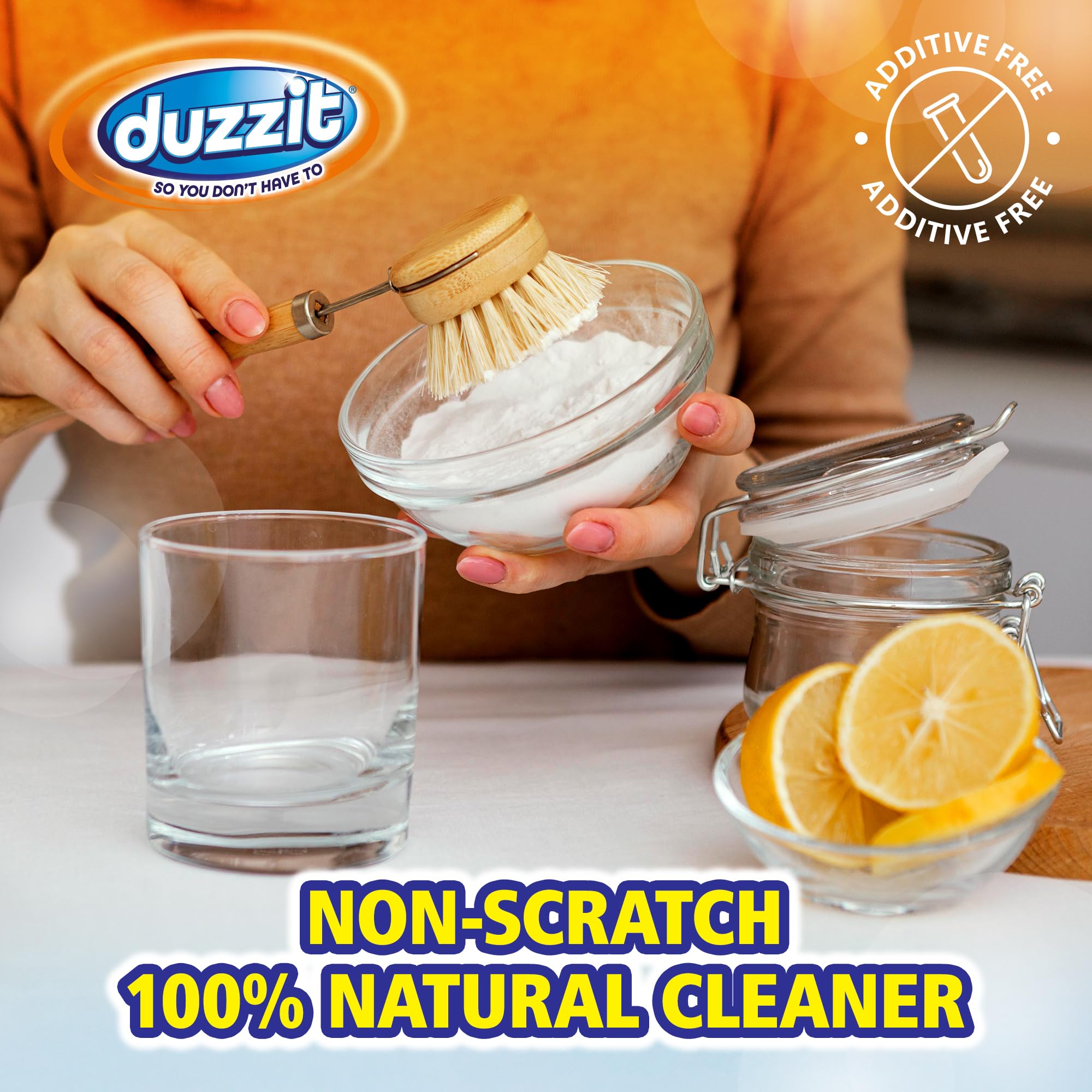 Duzzit Amazing Baking Soda - 350g Powder for Powerful, Natural Cleaning & Deodorising 6