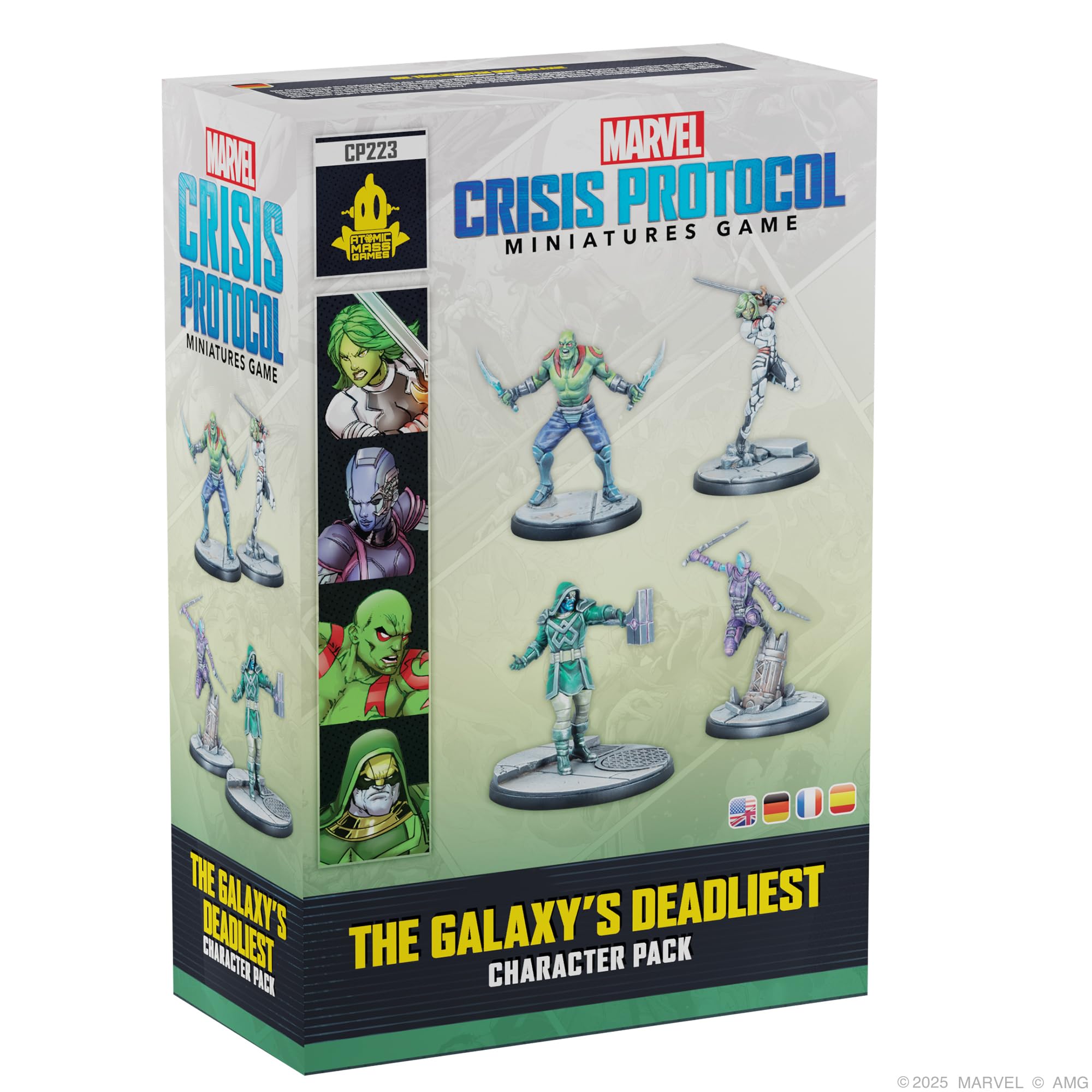 Atomic Mass Games Marvel Crisis Protocol - The Galaxy's Deadliest Affiliation Pack 1