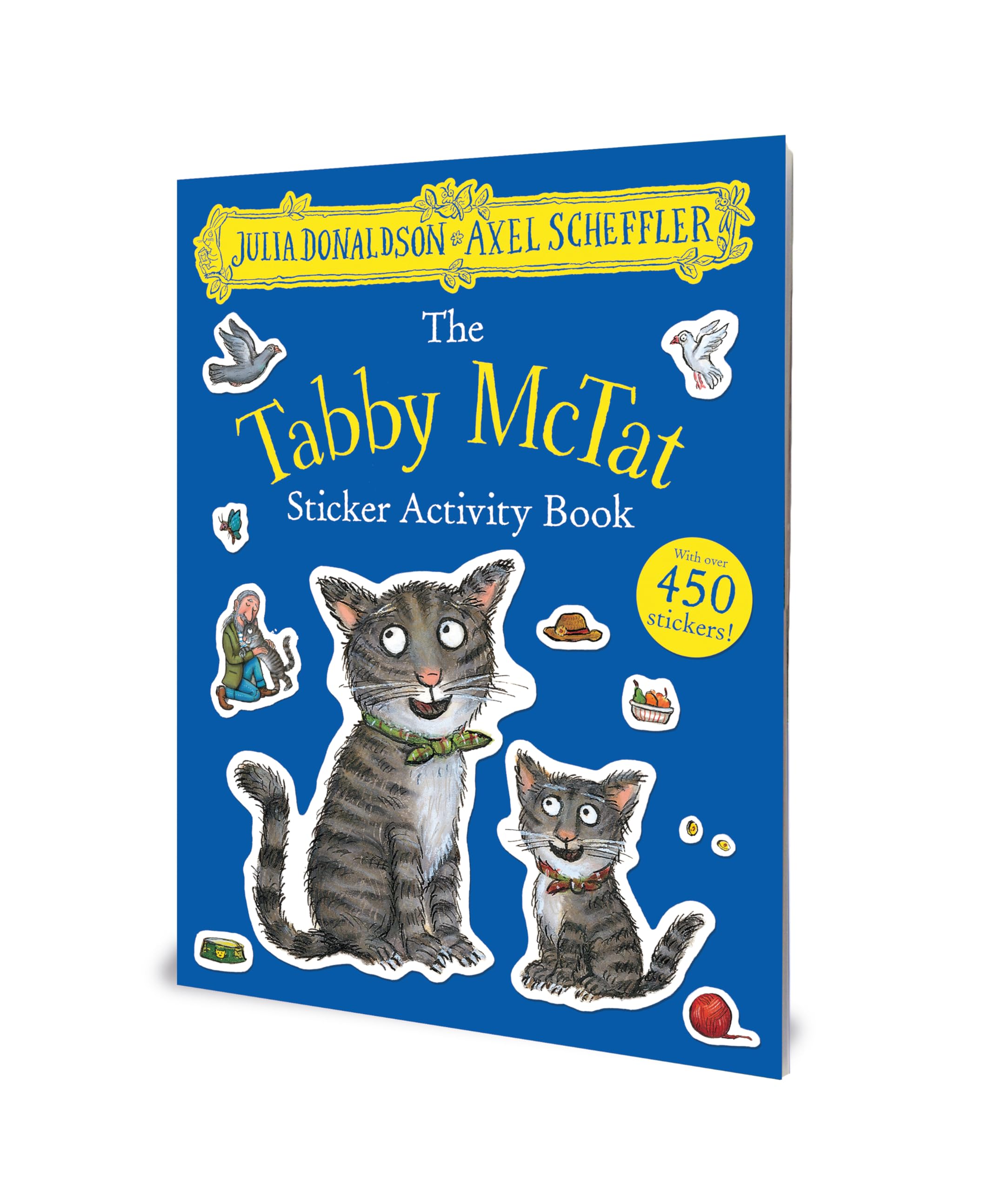 The Tabby McTat Sticker Book - Activity Book | 4-7 Years | 32 Pages