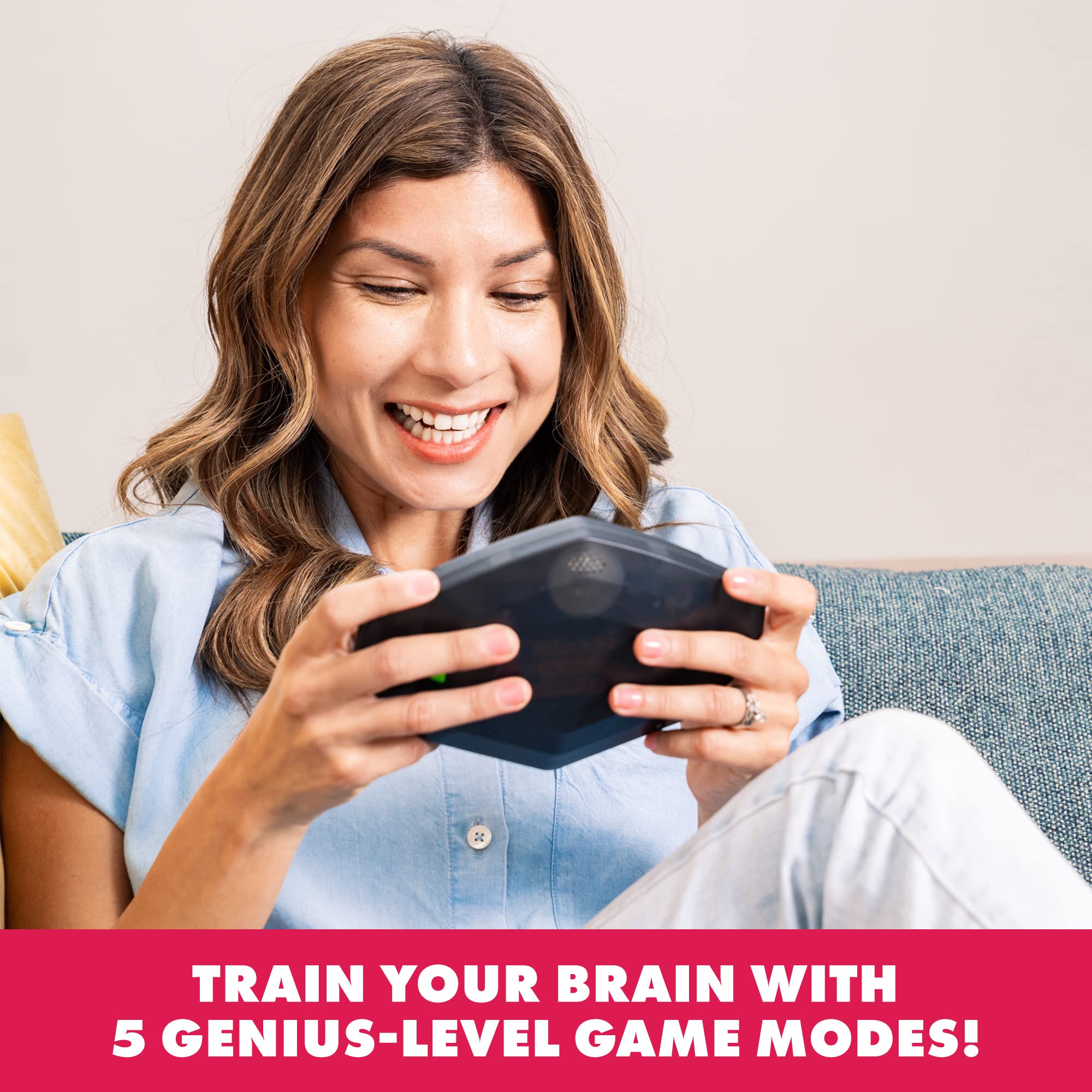 Learning Resources BrainBolt Genius - Electronic Memory Game for Kids & Adults Ages 7+ 12