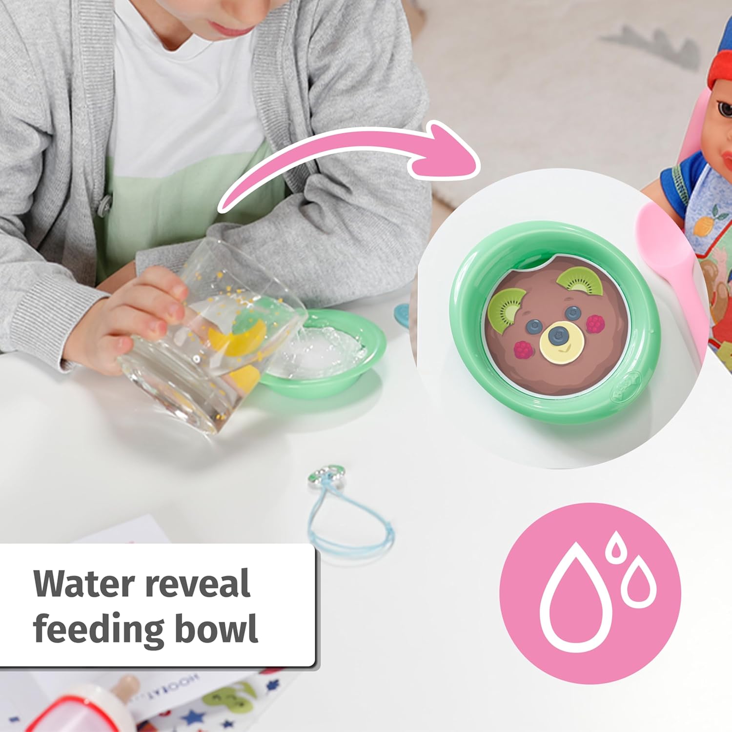 BABY born Jonas Baby Doll with 10 Functions & Accessories - 43cm Interactive Doll for Kids 3