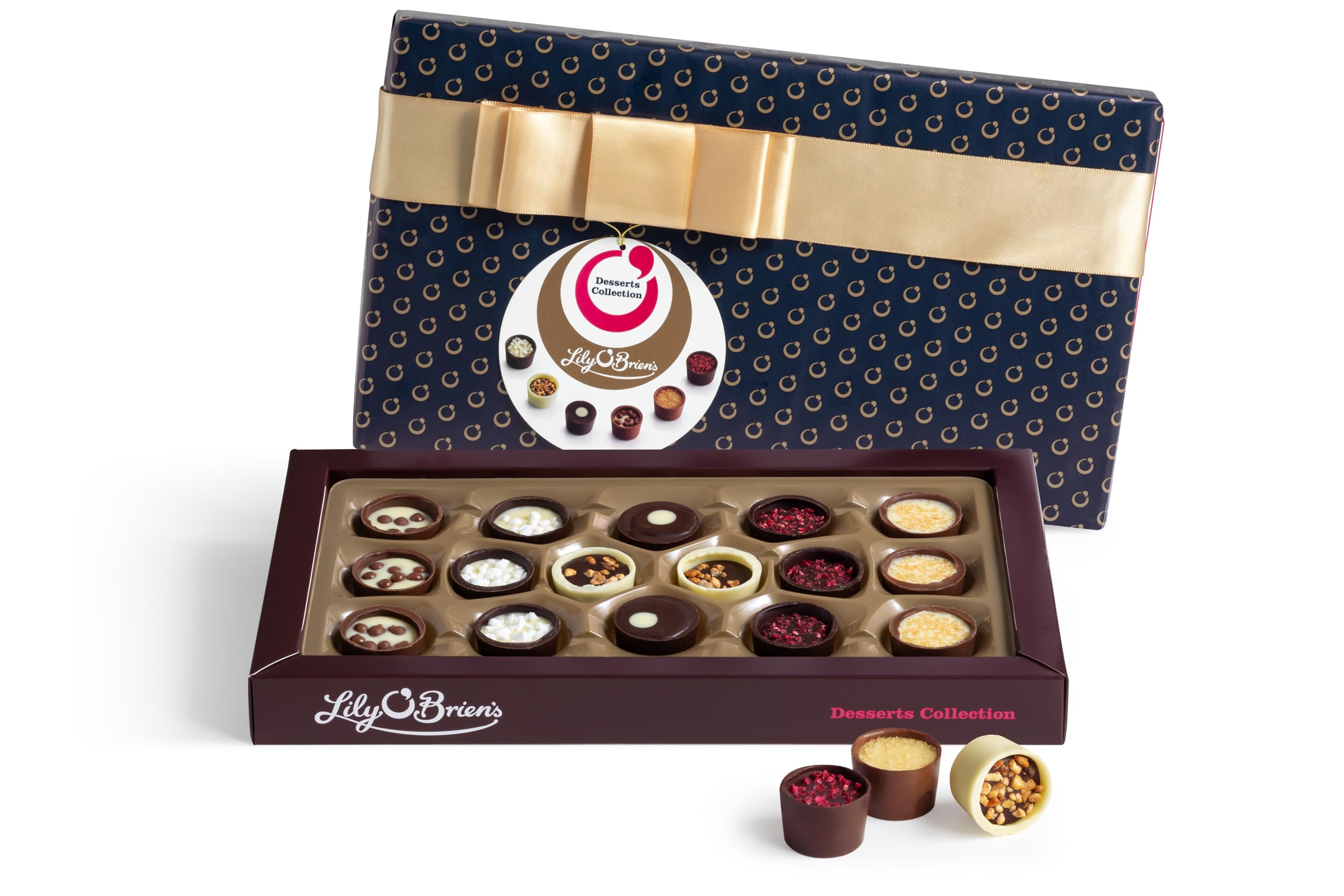 Lily O'Brien's Desserts Collection Chocolate Gift Box - 16 Assorted Chocolates | 210g 1