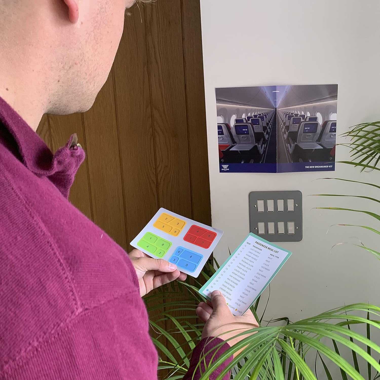 Trapped Flight 927 Escape Room Game Pack - Interactive Family Puzzle Game for 2-6 Players 4