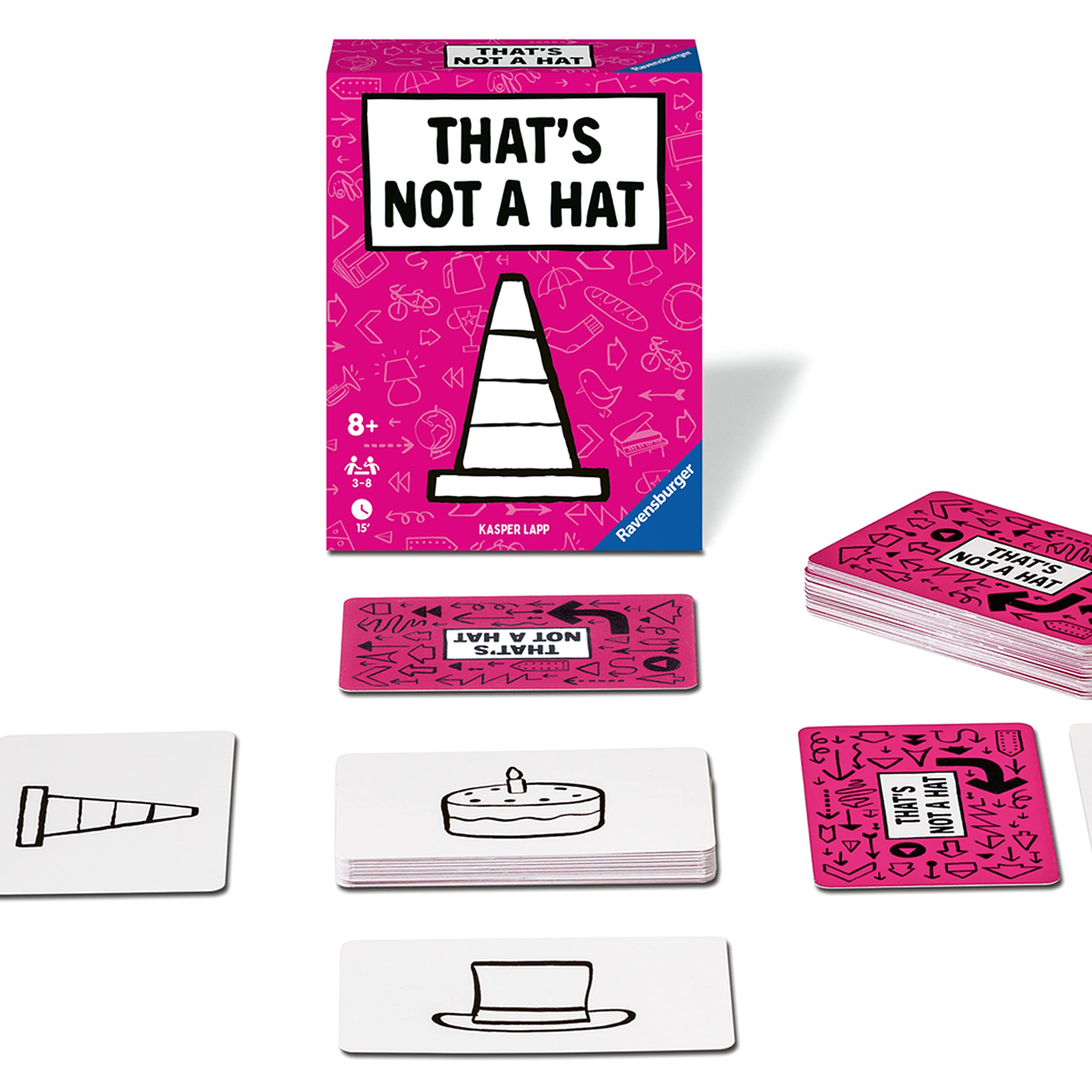 Ravensburger That's Not a Hat Party Game for Kids and Adults - 3 to 8 Players, Ages 6+