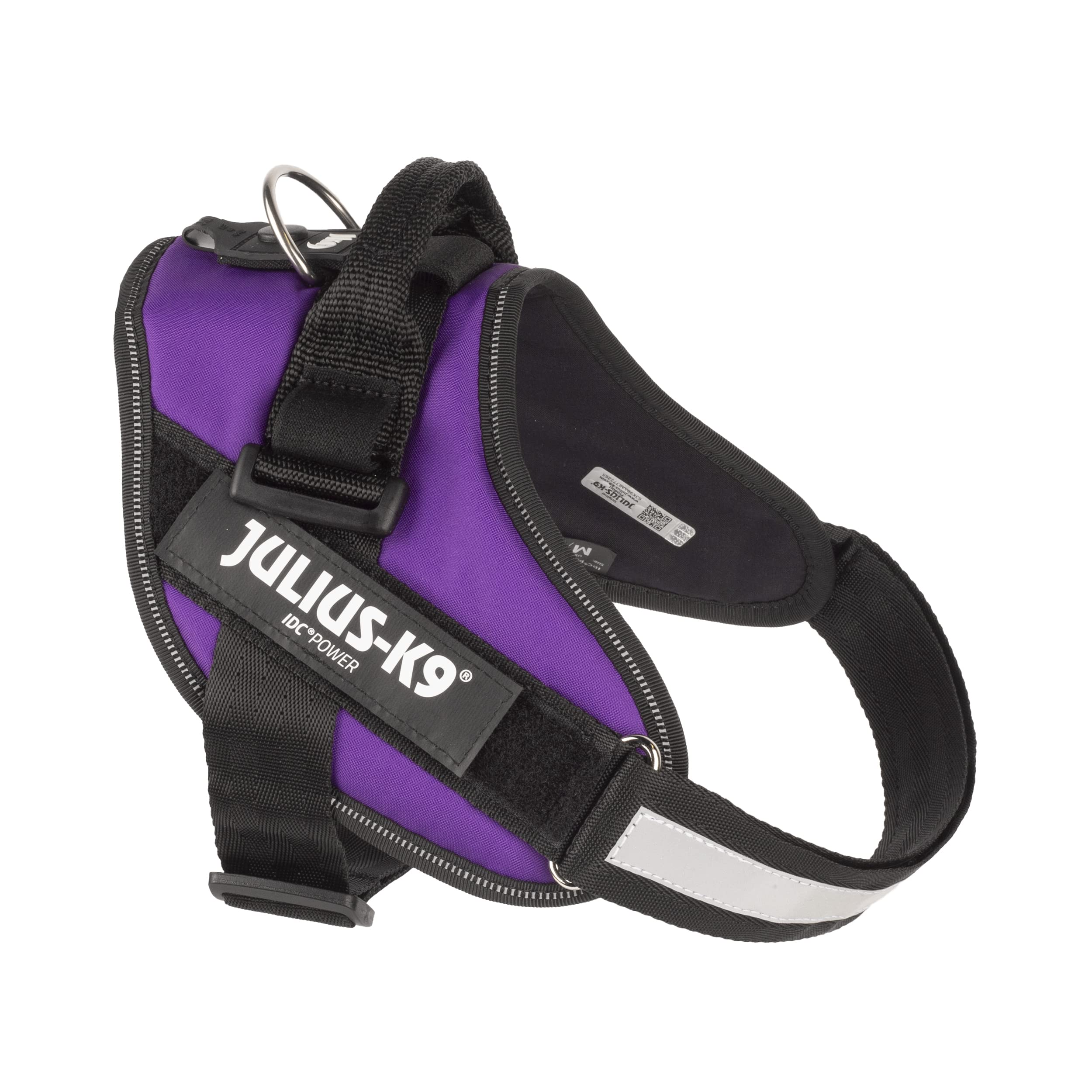 Julius-K9 IDC Powerharness - Vest Harness for Dogs | Size M/0 (14-25 kg) | Dark Purple 4