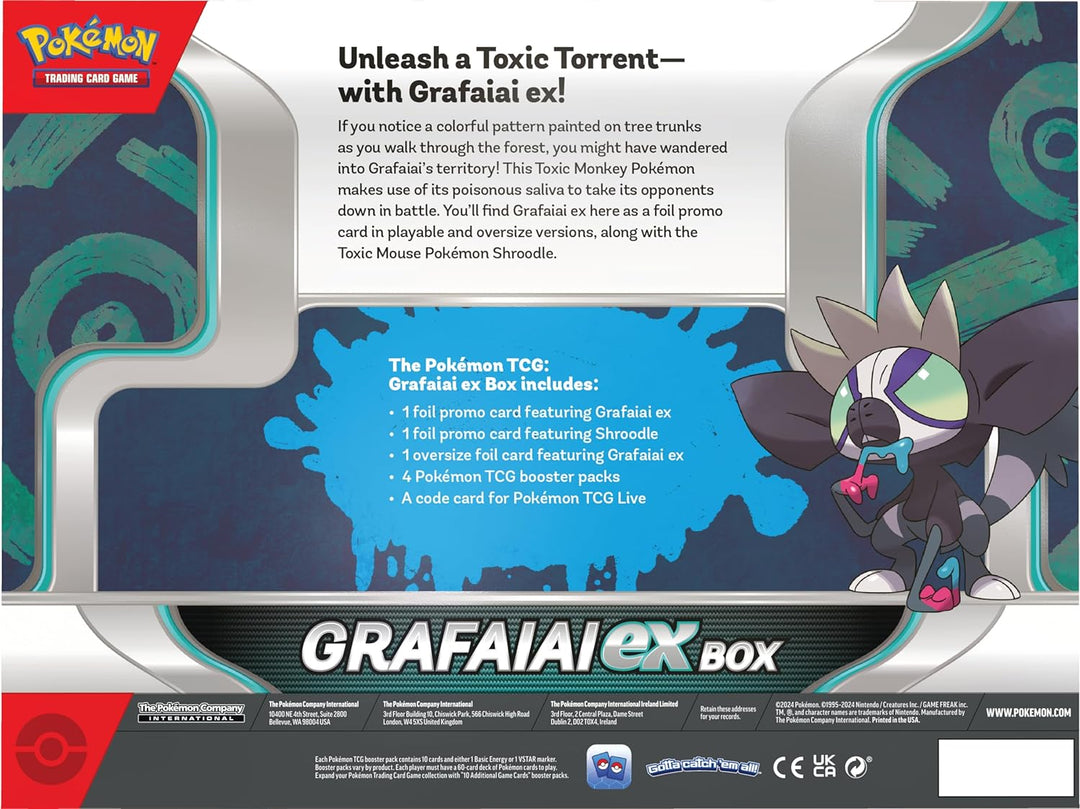 Pokémon Trading Cards - Grafaiai ex Box (Grafaiai ex Box)