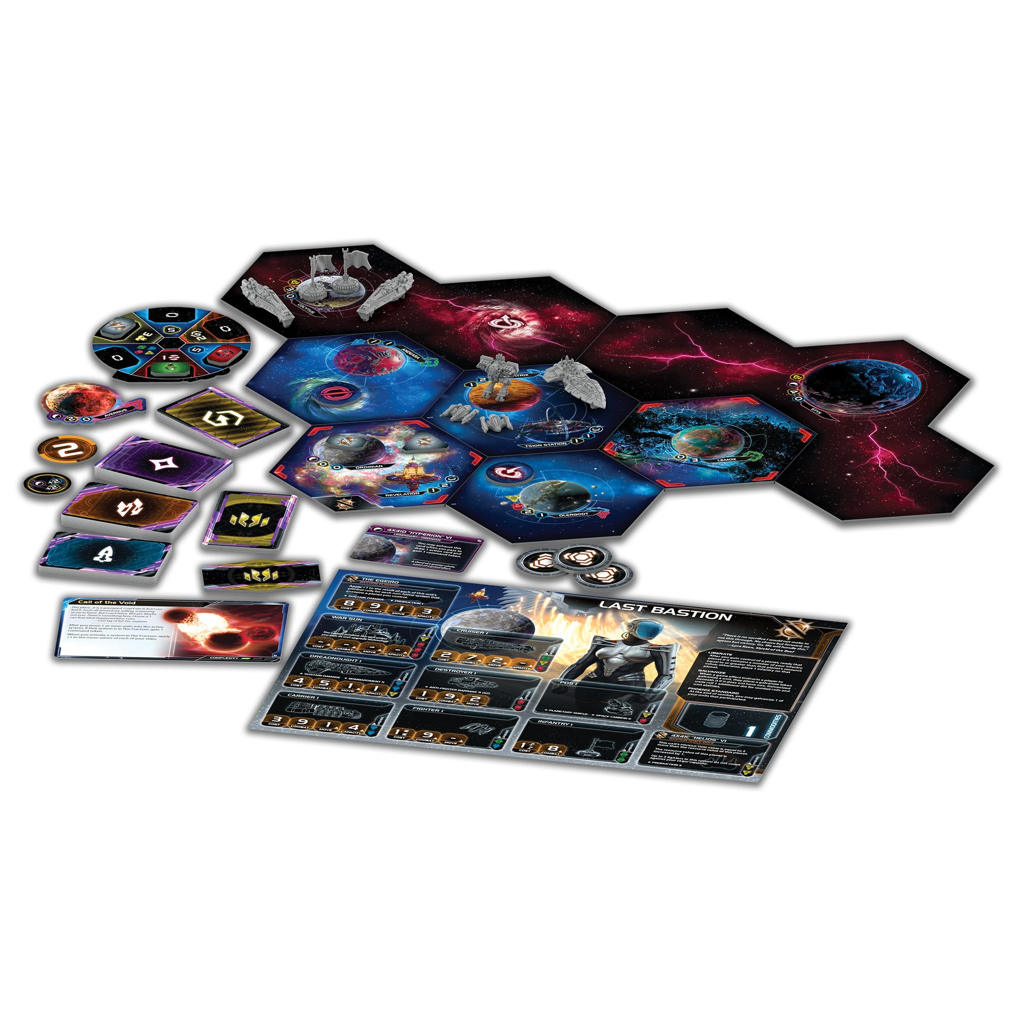 Asmodee Twilight Imperium: Thunder's Edge Expansion for 4th Edition Board Game | 3-8 Players | 240 Min