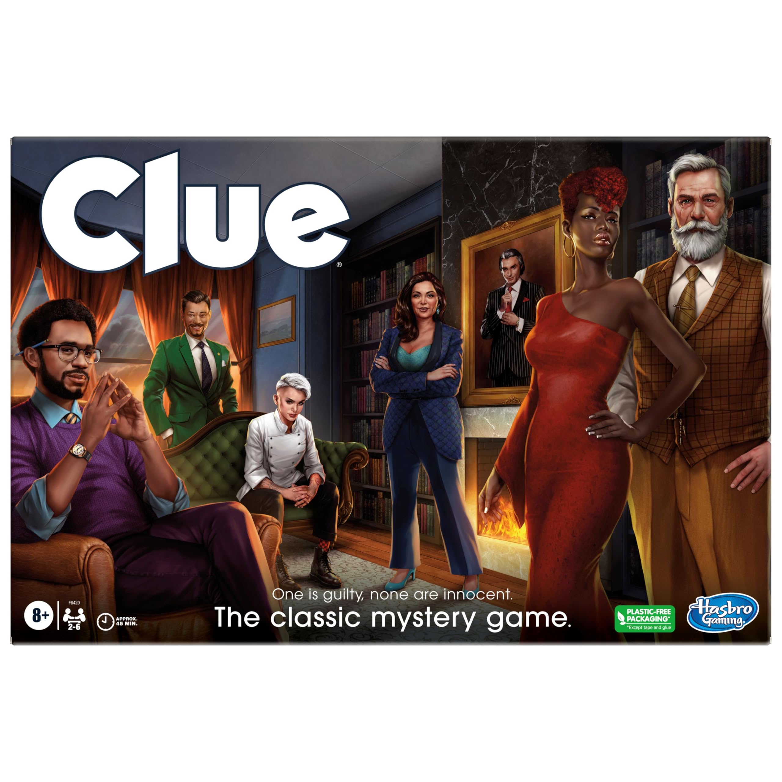 Hasbro Gaming Cluedo Reimagined Edition Detective Board Game for 2-6 Players, Ages 8+ 1