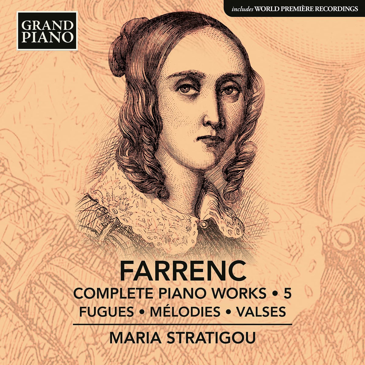 Louise Farrenc - Complete Piano Works, Vol. 5: Fugues; Melodies; Valses [CD]