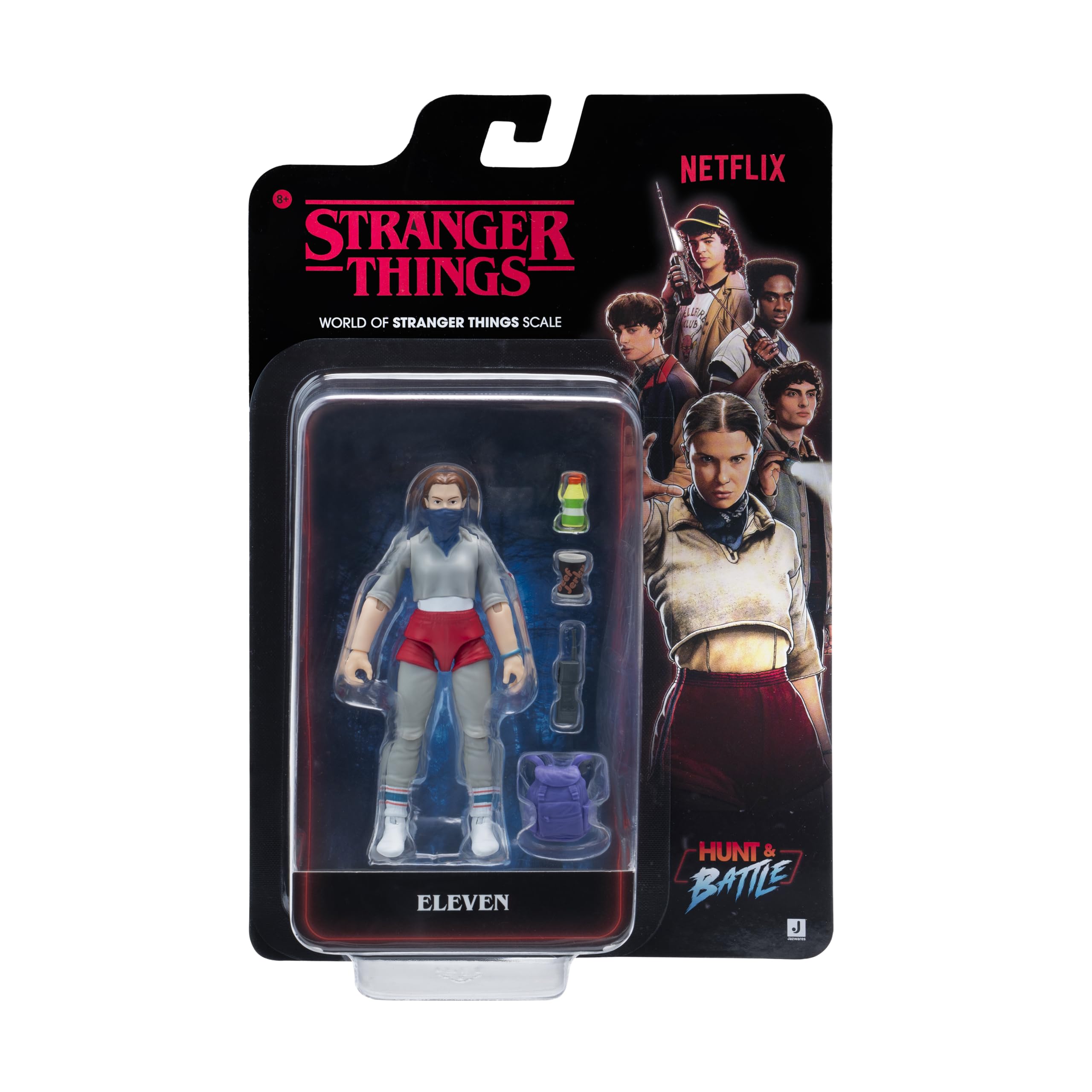 Stranger Things Eleven (Season 5) - 4-Inch Articulated Action Figure with Accessory 7