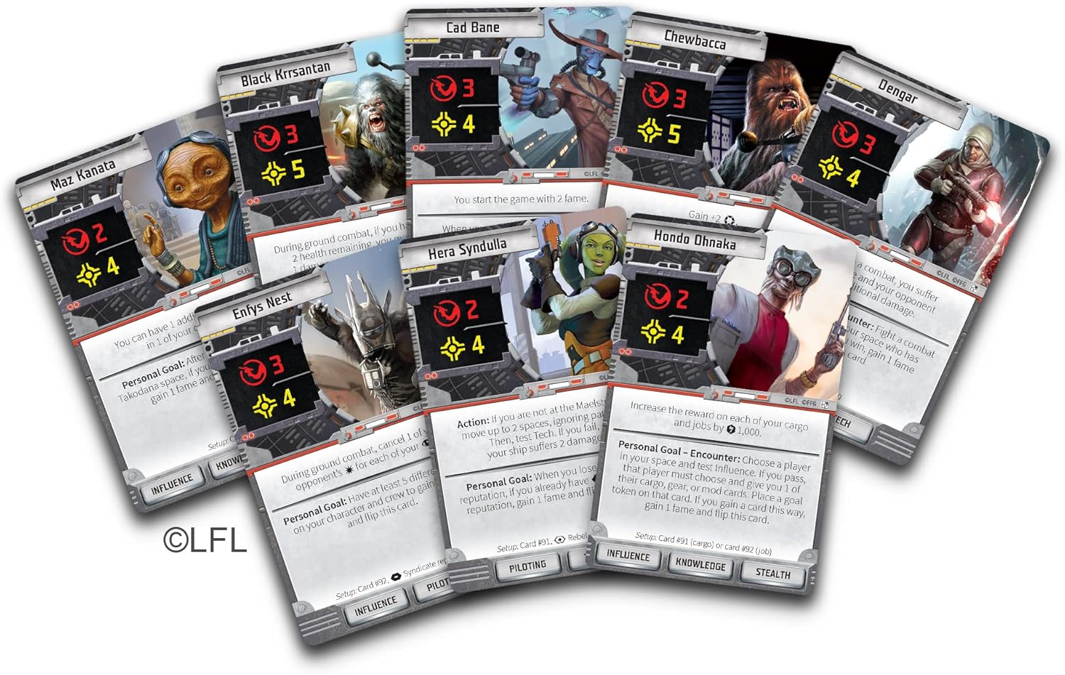 Fantasy Flight Games Star Wars Outer Rim: Unfinished Business Expansion Board Game (FFGSW07) 4