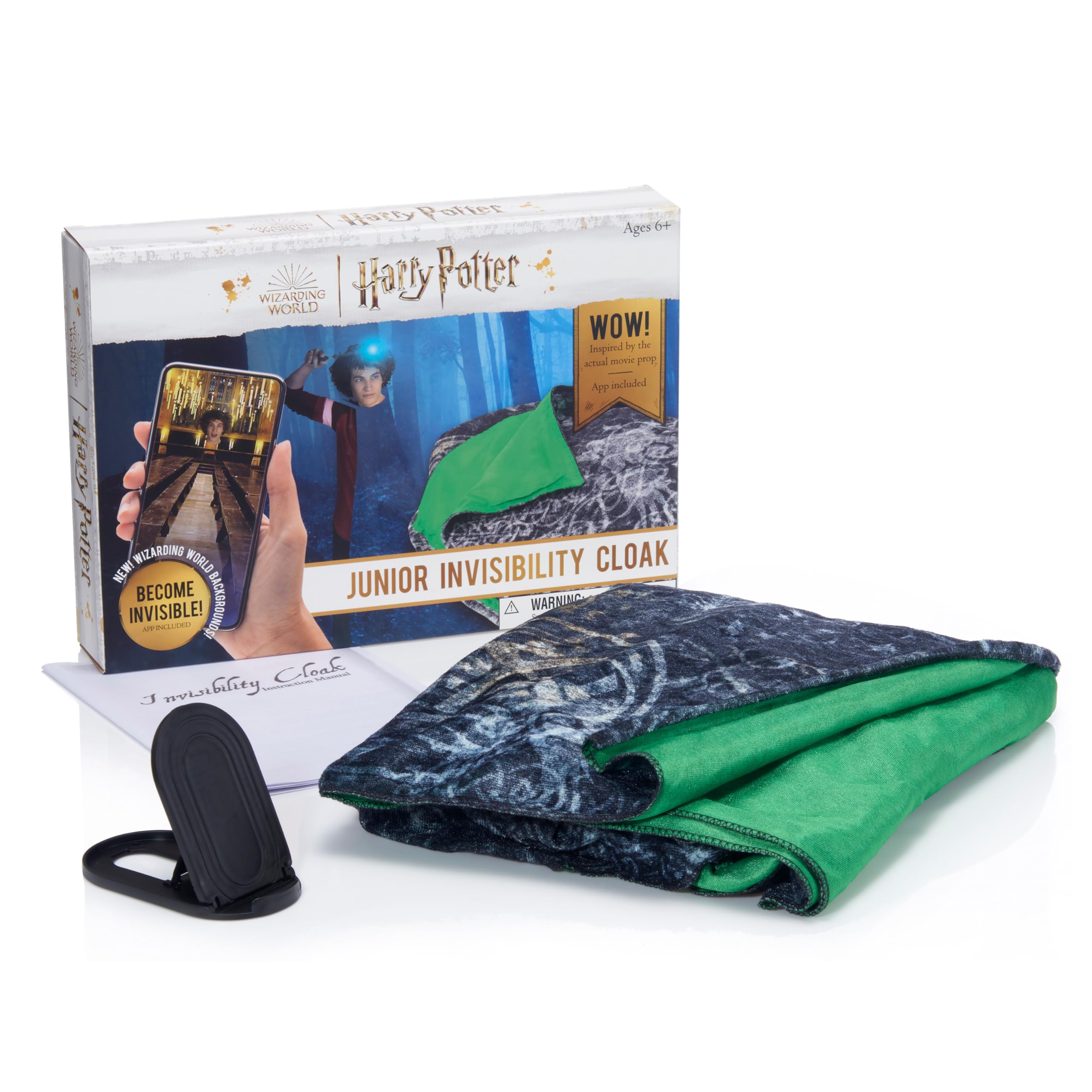 WOW! STUFF Harry Potter Real FX Junior Invisibility Cloak | Unisex Children Fancy Dress