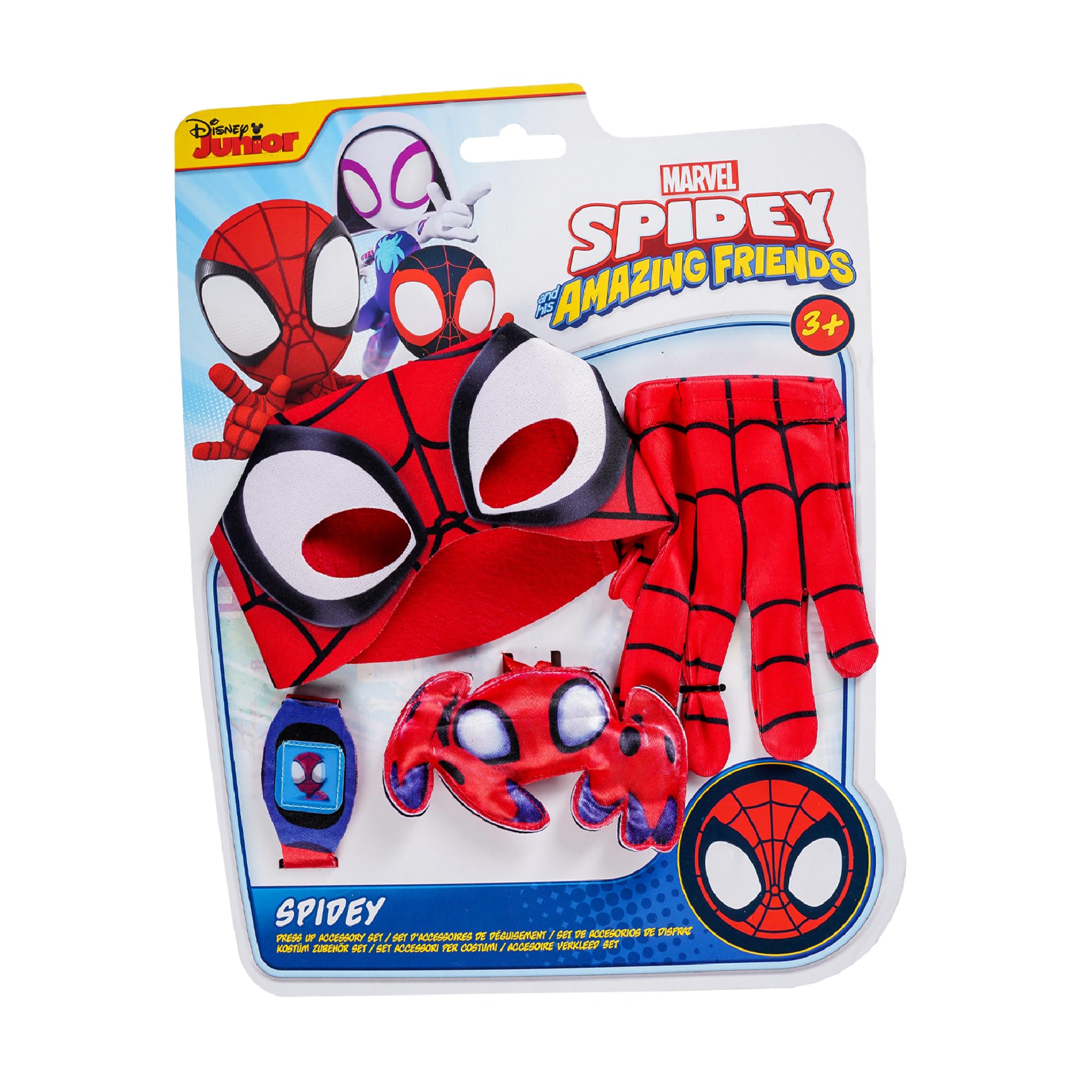 Rubies Official Marvel Spidey and His Amazing Friends Toddler Accessory Set | Polyester