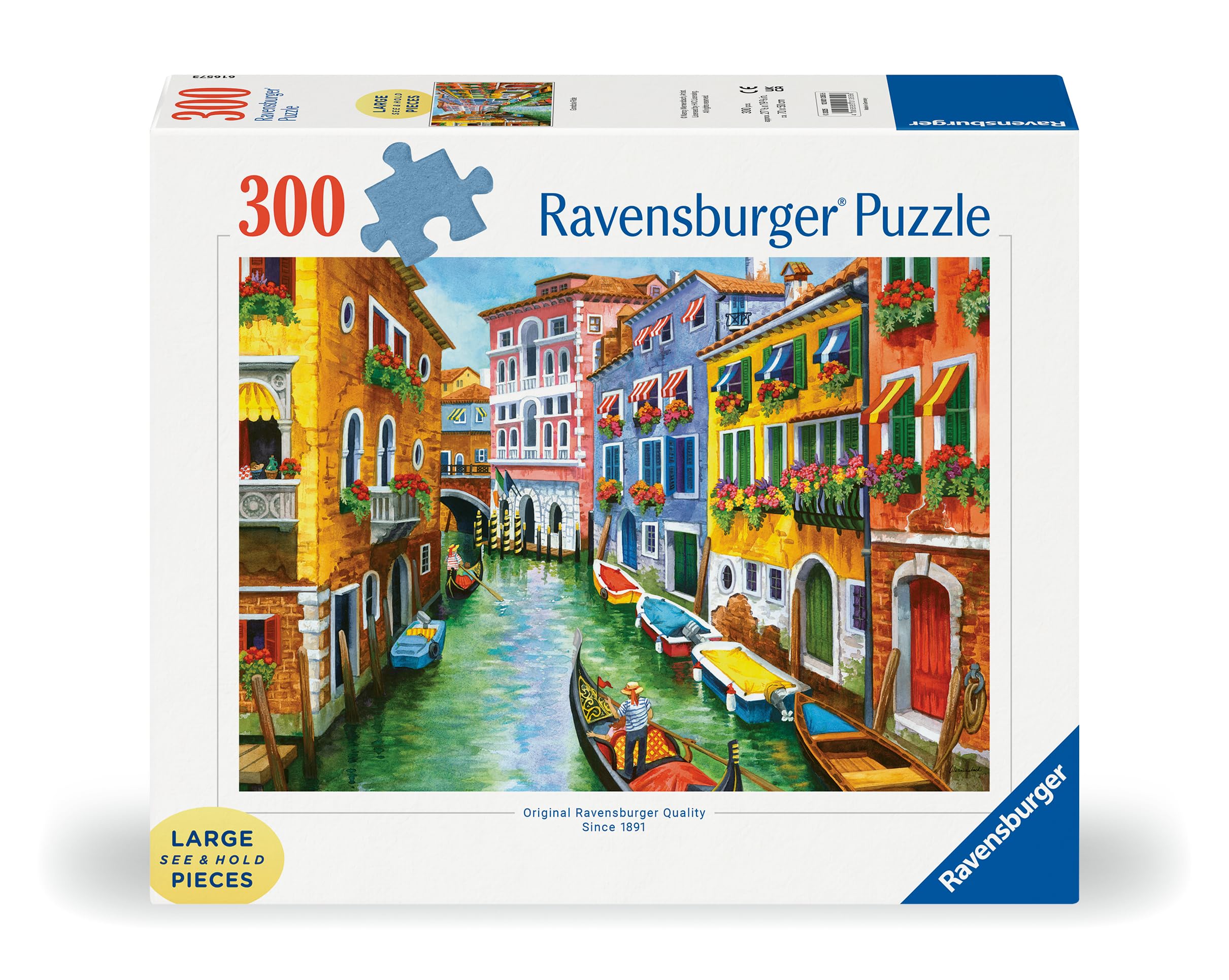 Ravensburger Gondola Ride Jigsaw Puzzle - 300 Pieces for Adults and Kids Age 9+ 6