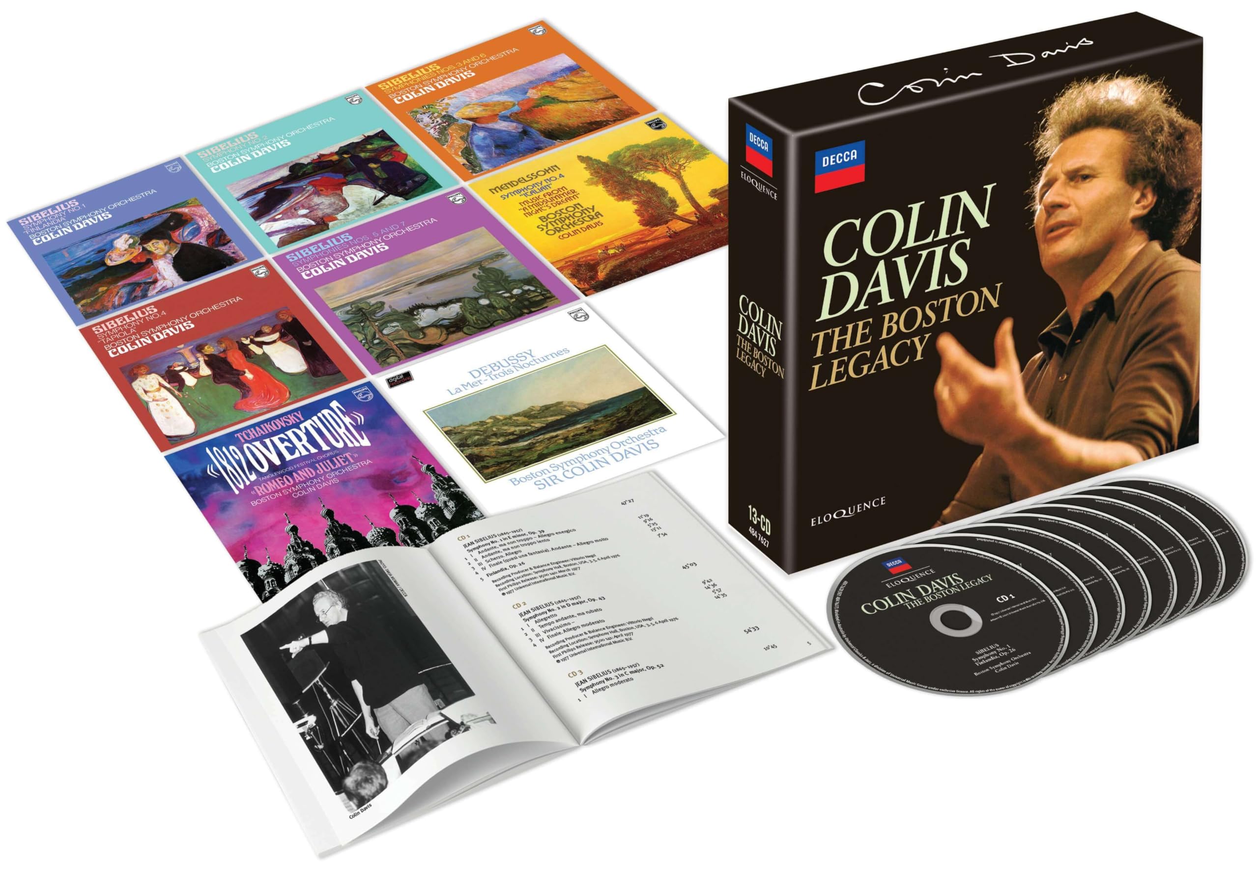 Sir Colin Davis & Boston Symphony Orchestra - The Boston Legacy [audioCD Box Set] 1