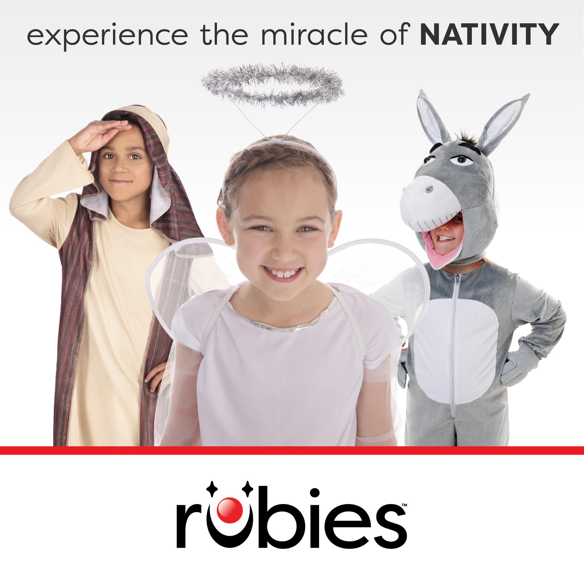 Bristol Novelty CC888 Shepherd Costume - Unisex Kids Dress Up for Nativity Plays & Book Week 5