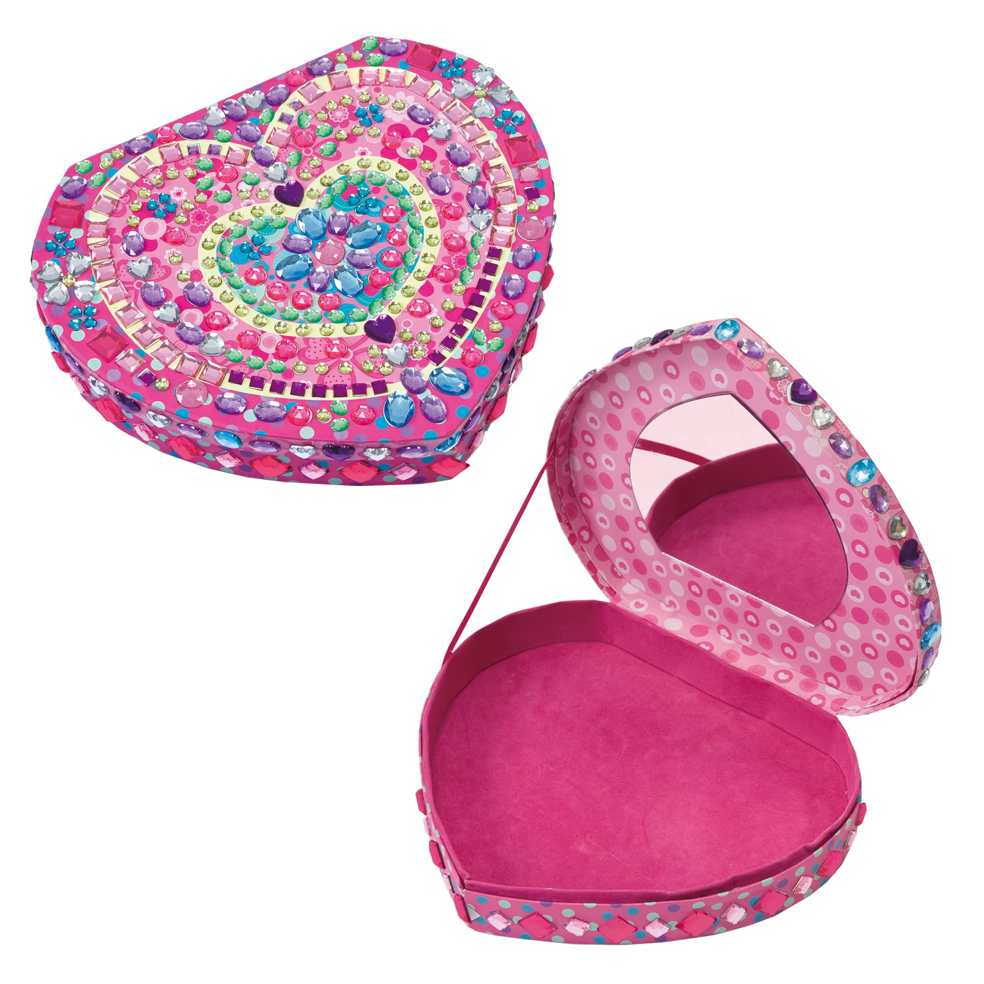 Galt Sparkle Jewellery Box Craft Kit - Gem by Number Decorating | Ages 6+ 3