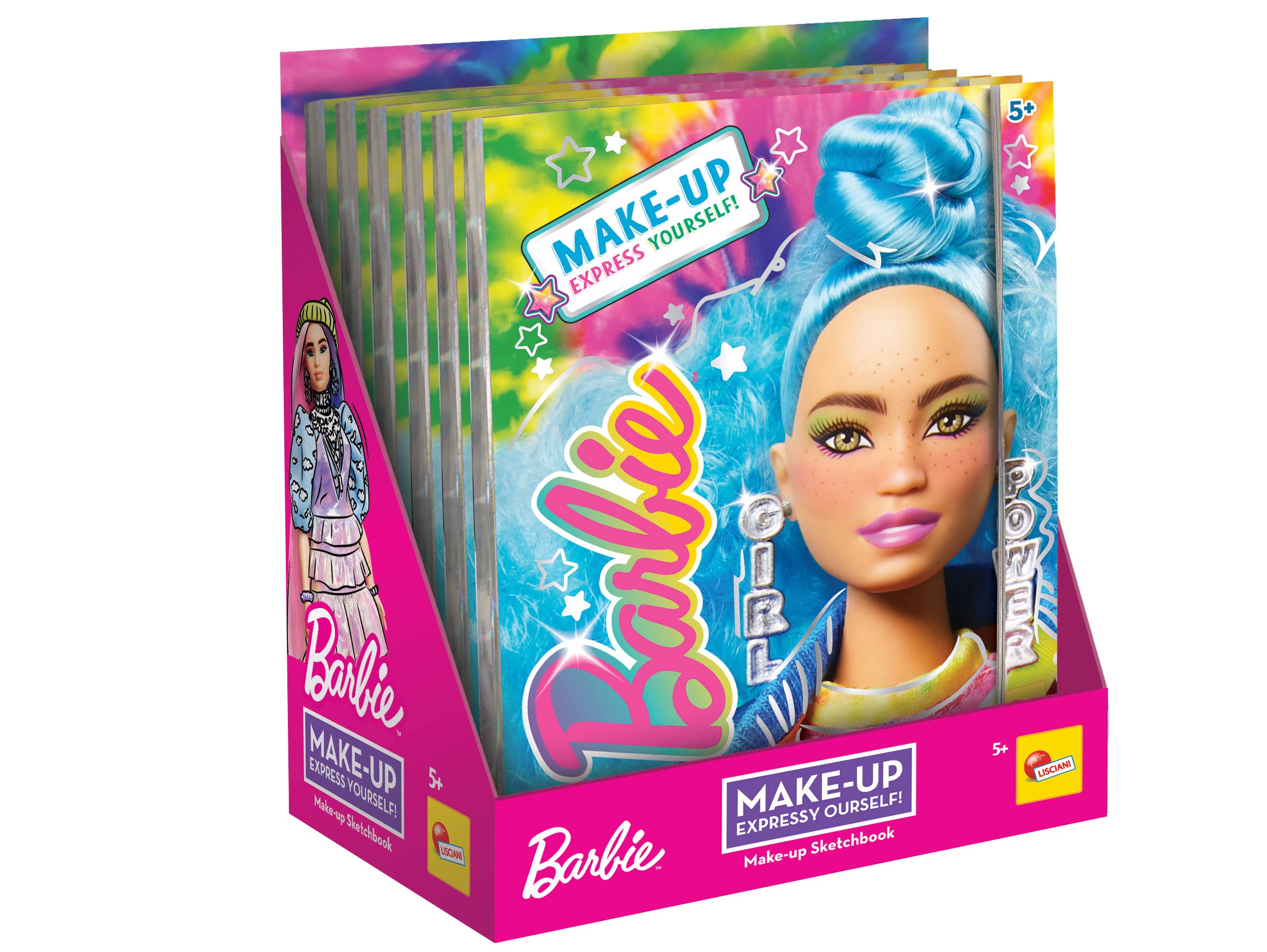 Liscianigiochi Barbie - Make Up Express Yourself! Sketchbook | Creative Play Set 7