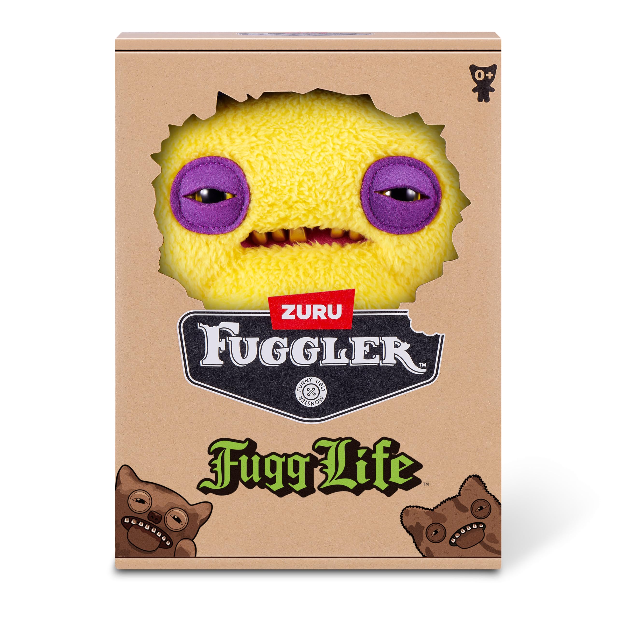 Fuggler Fugg Life 9-Inch Plush Toy (Squidge) by ZURU | Polyester | Ages 4+ 7