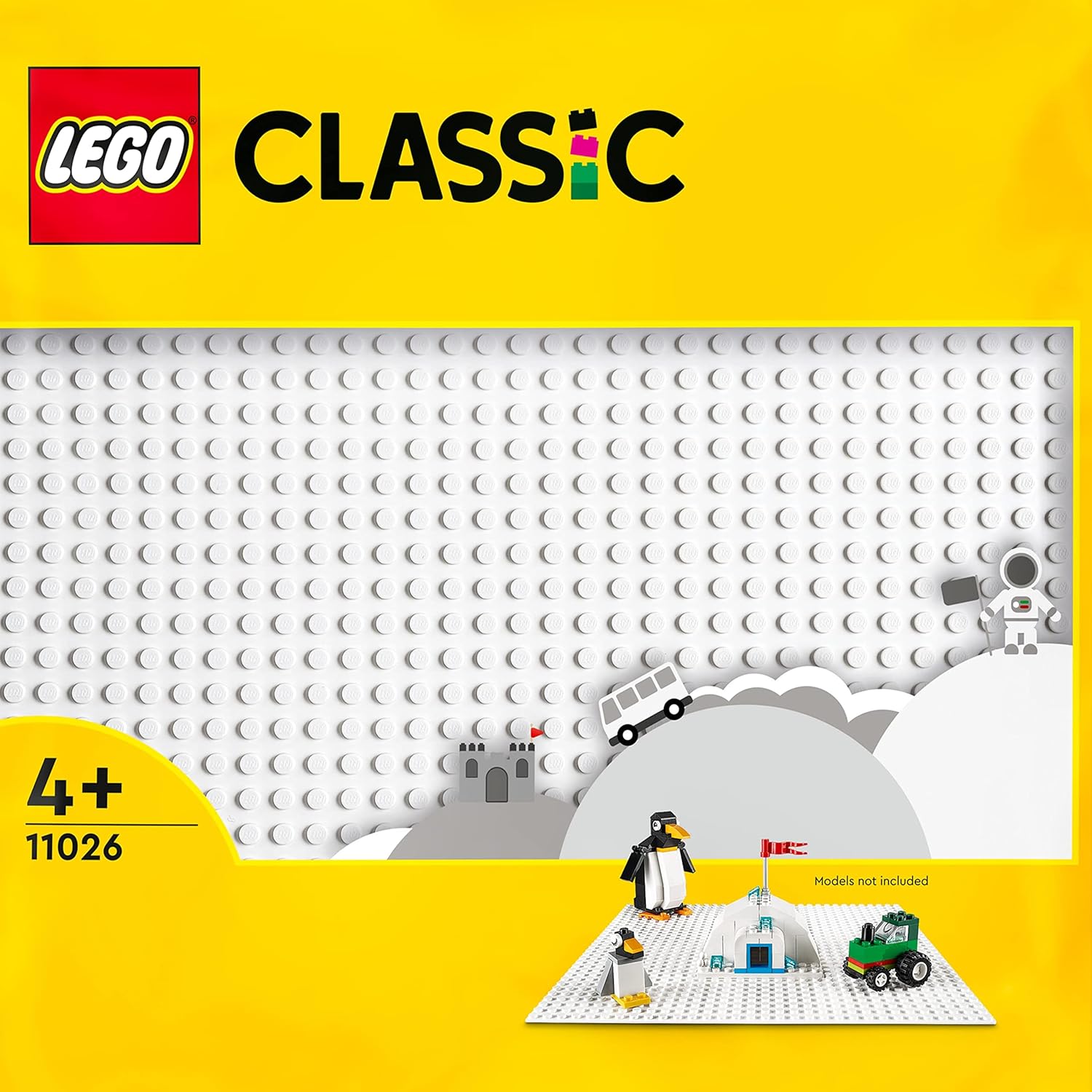 LEGO Classic White Baseplate 32x32 Building Base for Creative Play 1