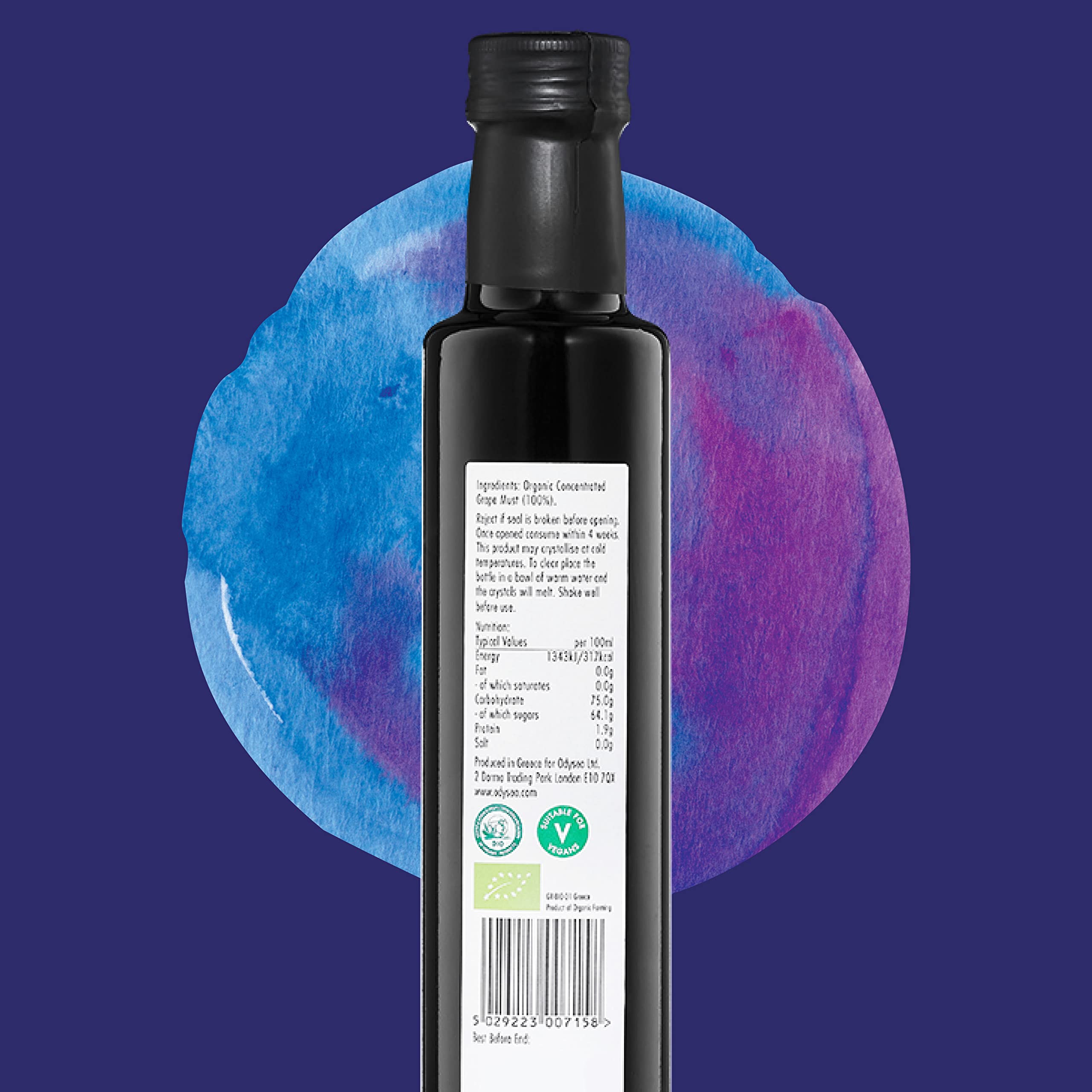 Odysea Organic Grape Molasses - Natural Sweetener & Marinade Ingredient | 250ml 2