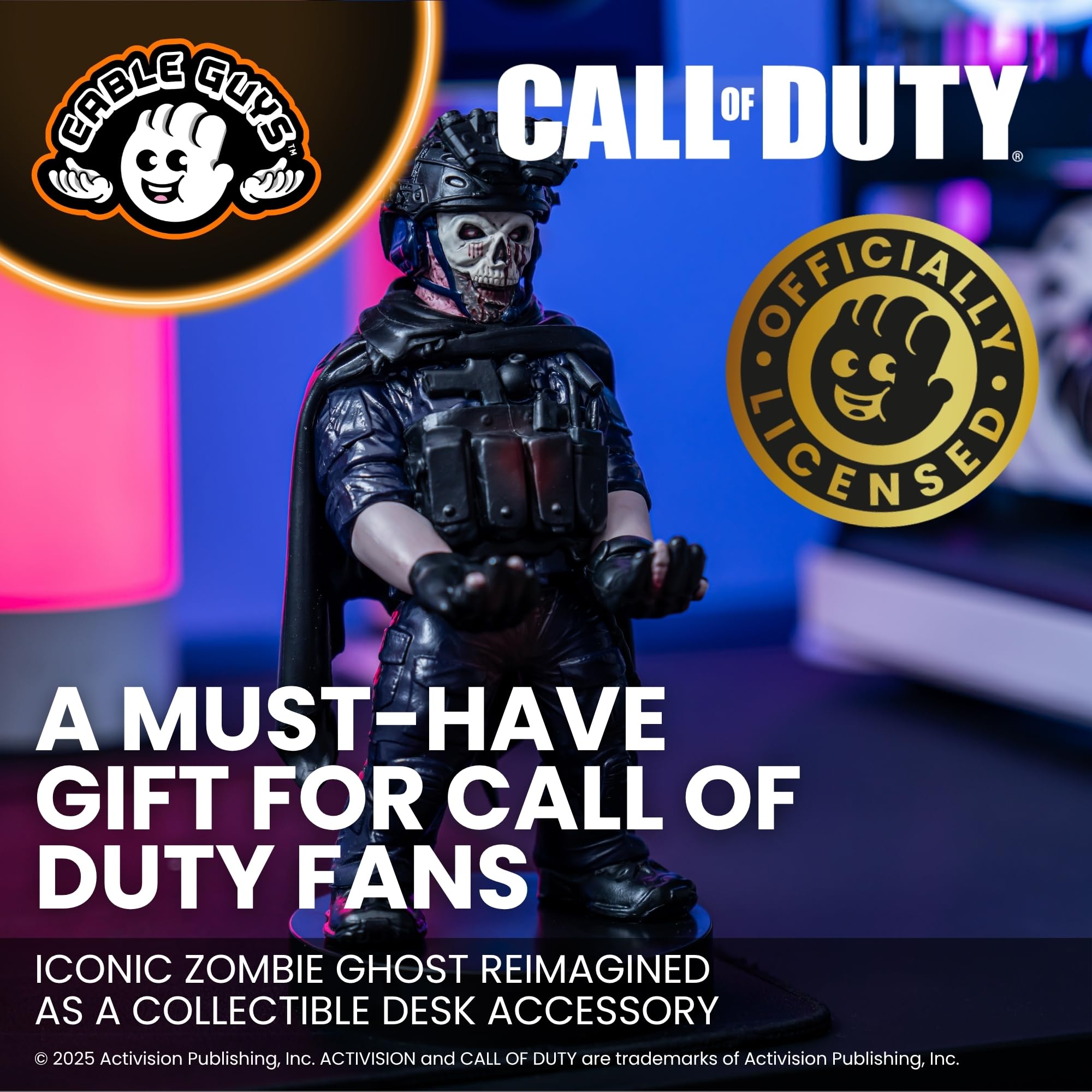Call of Duty - Zombie Ghost Warzone Controller Holder & Phone Stand 10