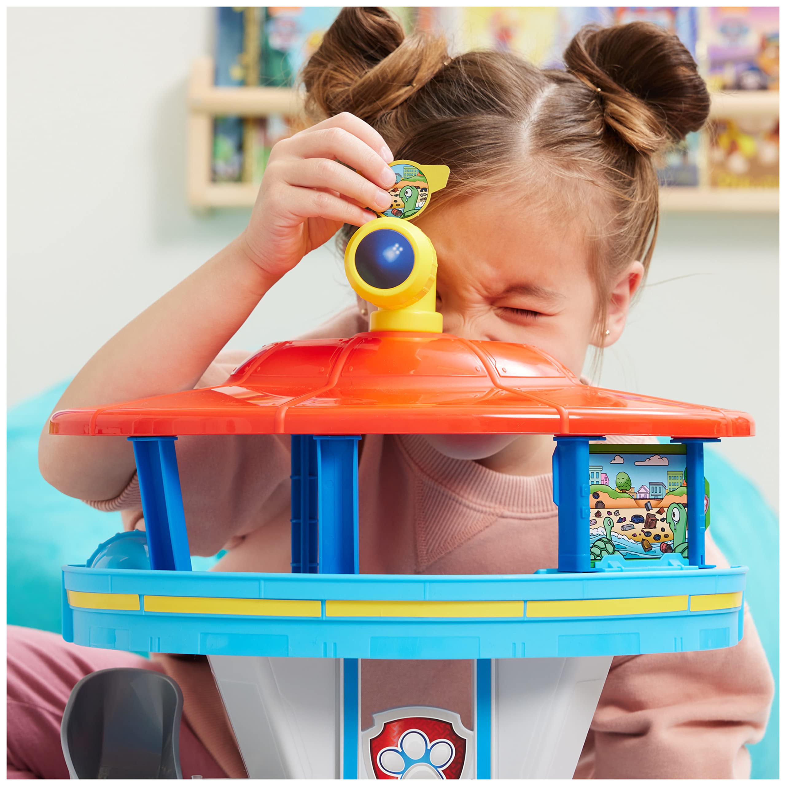 Paw Patrol Lookout Tower Playset with Toy Car Launcher, 2 Chase Figures, Police Cruiser | Ages 3+ 6