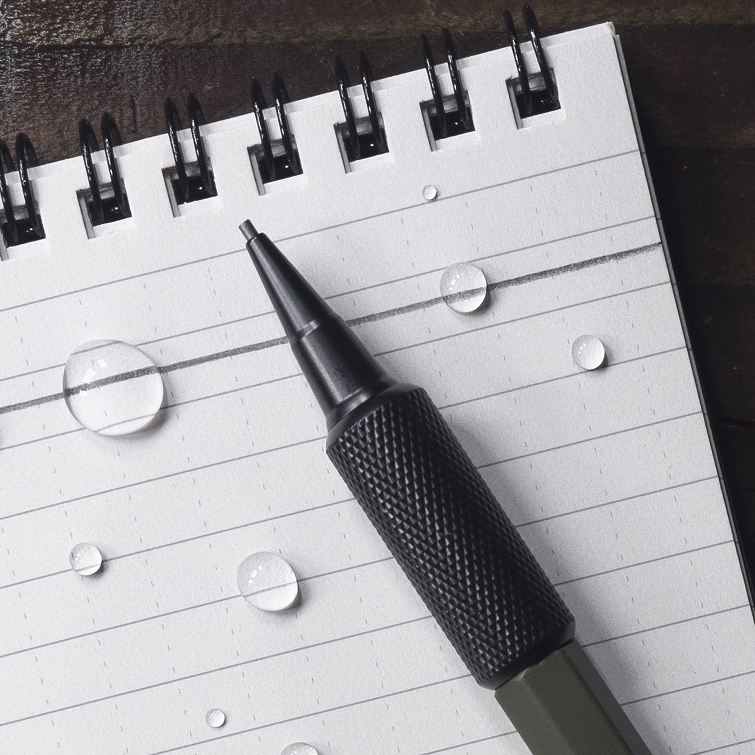 Rite in the Rain Weatherproof Mechanical Pencil - 1.3mm Lead | Green Barrel | Ambidextrous 4