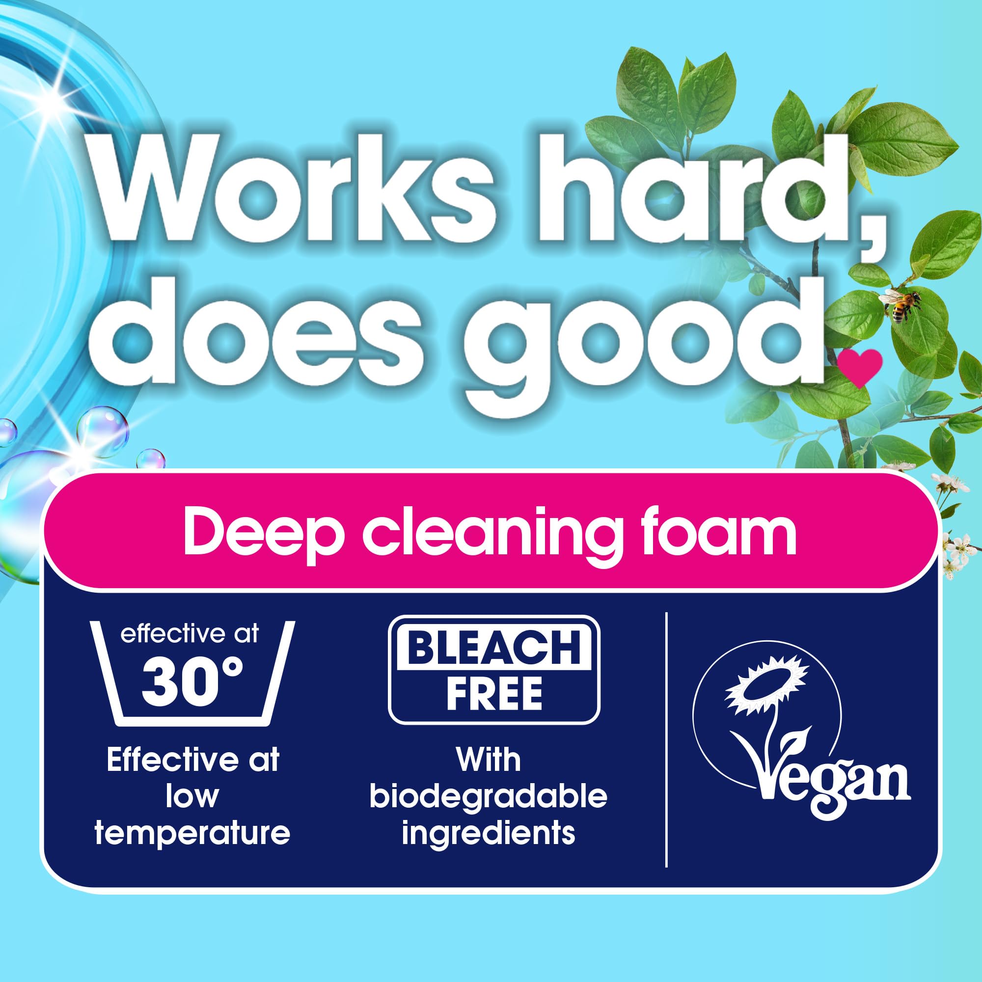 Ecozone BIOActive Stain Remover Spray - Enzymatic Pre-Wash Cleaner | 750 ml | Bleach Free 2