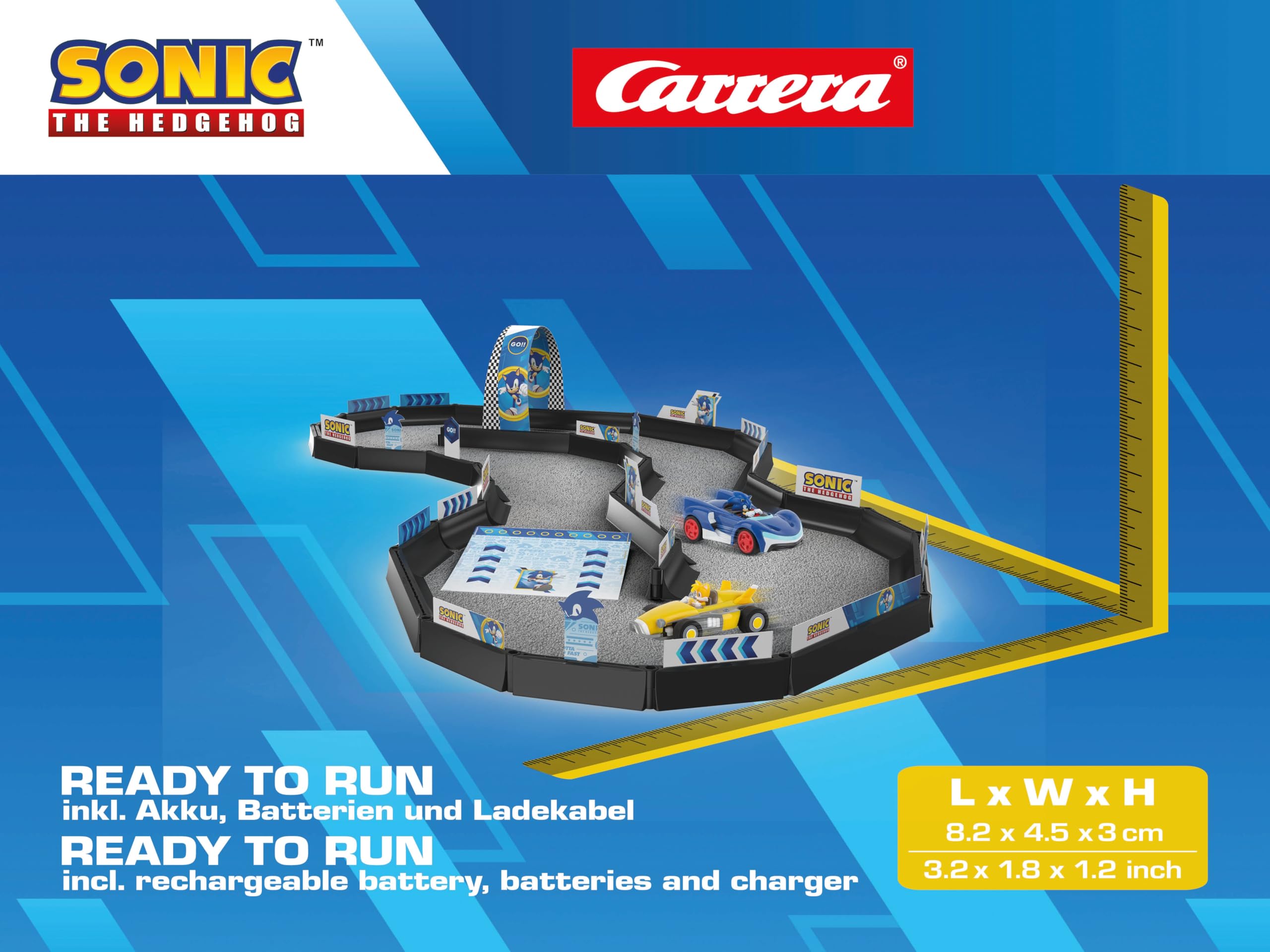 Carrera RC Sonic The Hedgehog - Team Sonic Racing Tabletop Racing Set 5