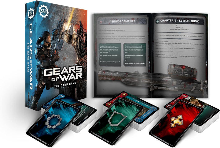 Steamforged Games Gears of War The Card Game: Core Game - 2 Players, 30-60 Minut