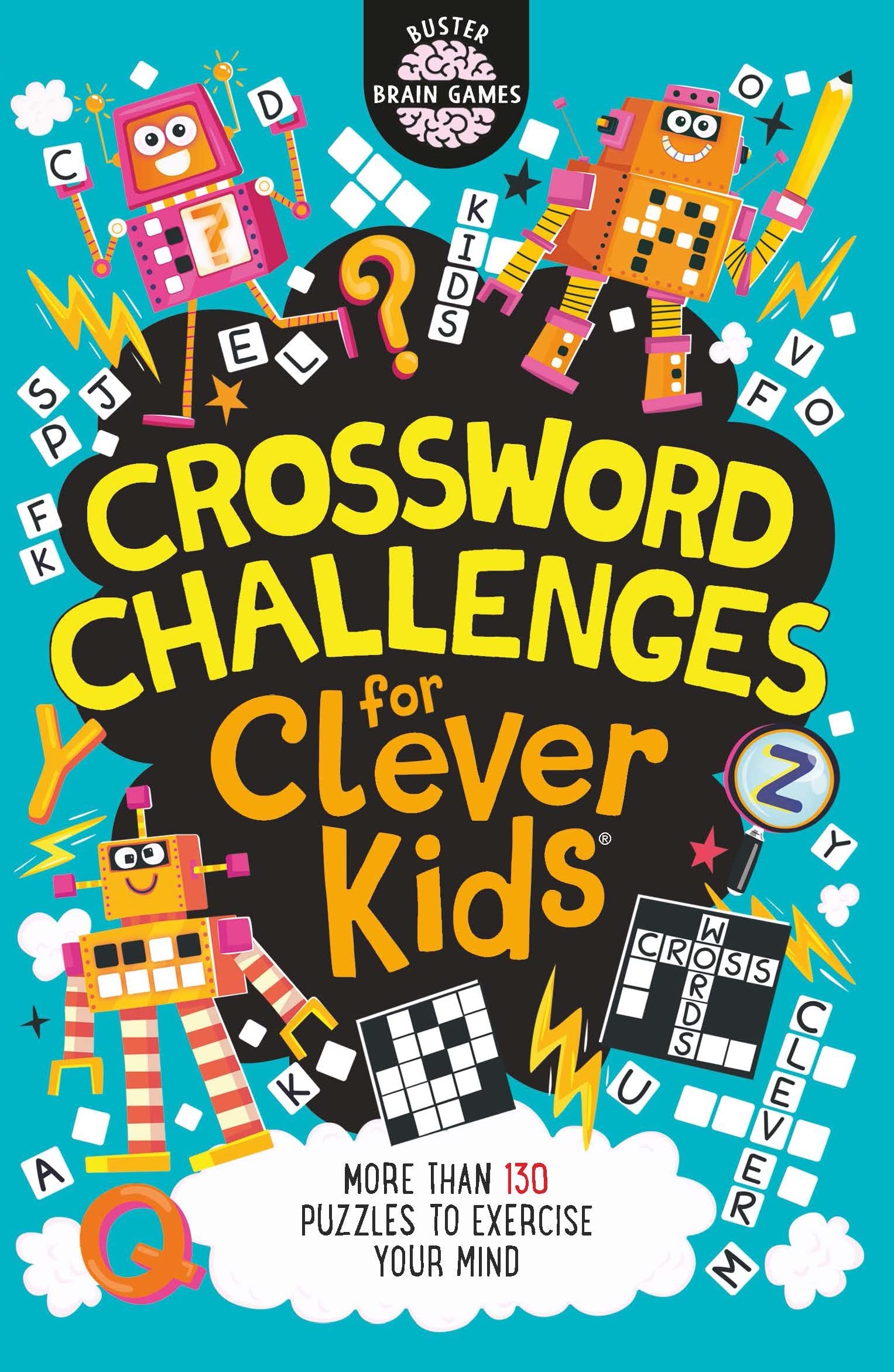 Buster Books Crossword Challenges for Clever Kids® - Ages 8-11 | Paperback | 192 Pages
