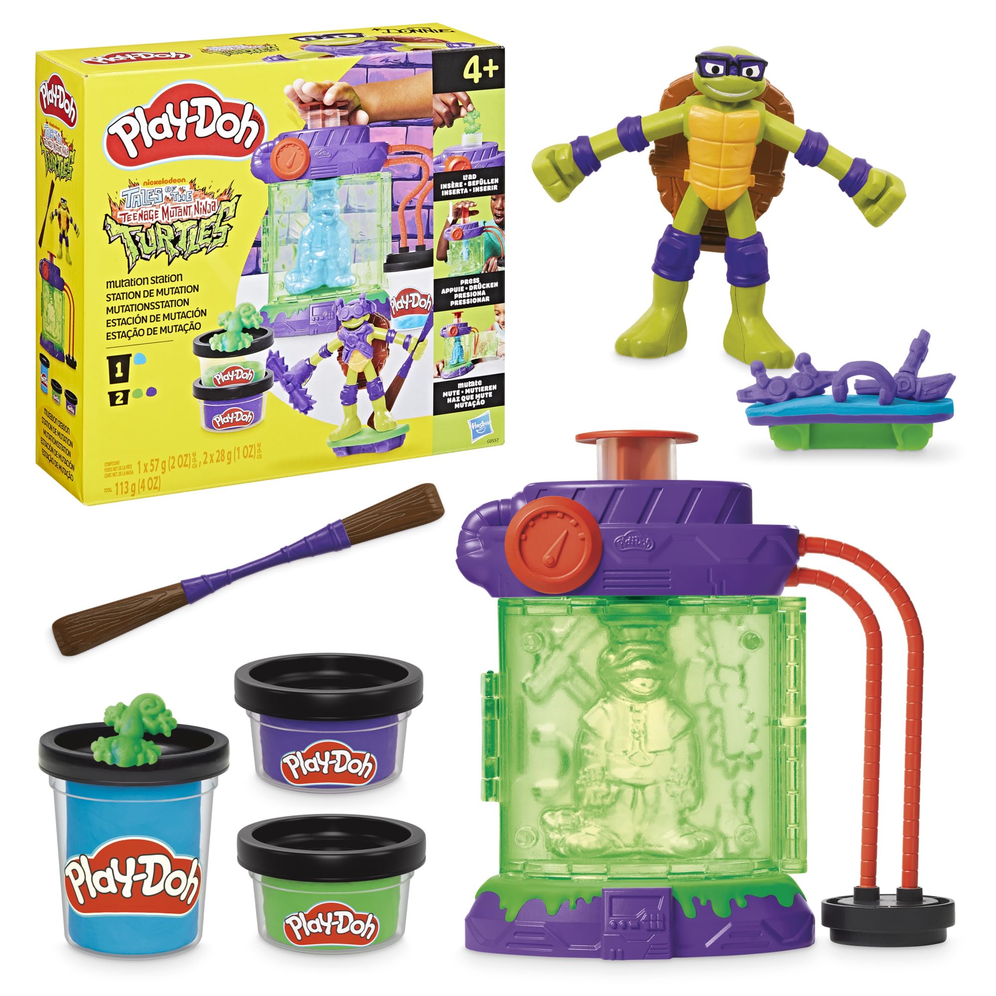Play-Doh Teenage Mutant Ninja Turtles Mutation Station Playset | Ages 4+