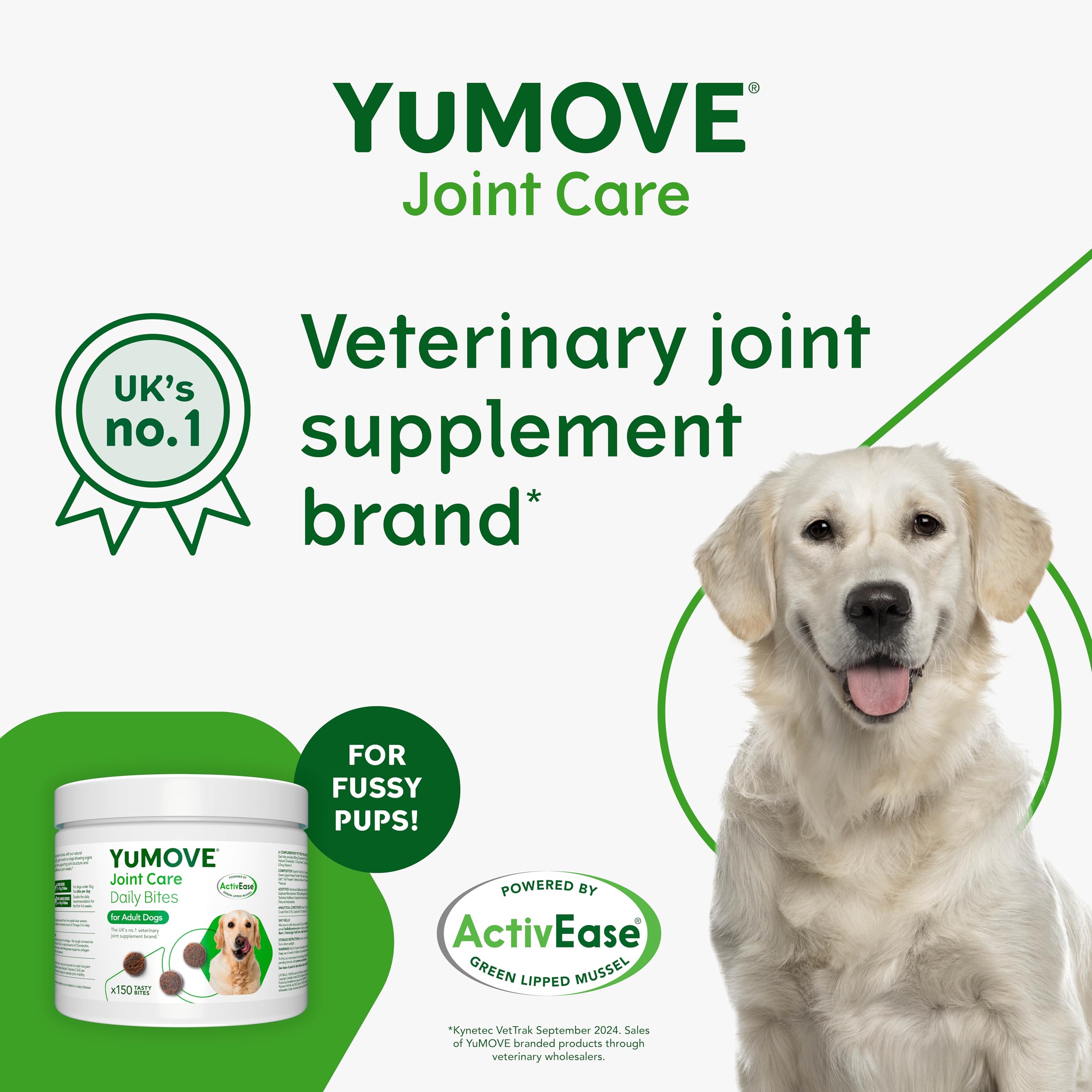 YuMOVE Joint Supplement for Dogs - Daily Bites for Joint Care | 150 Chews 2