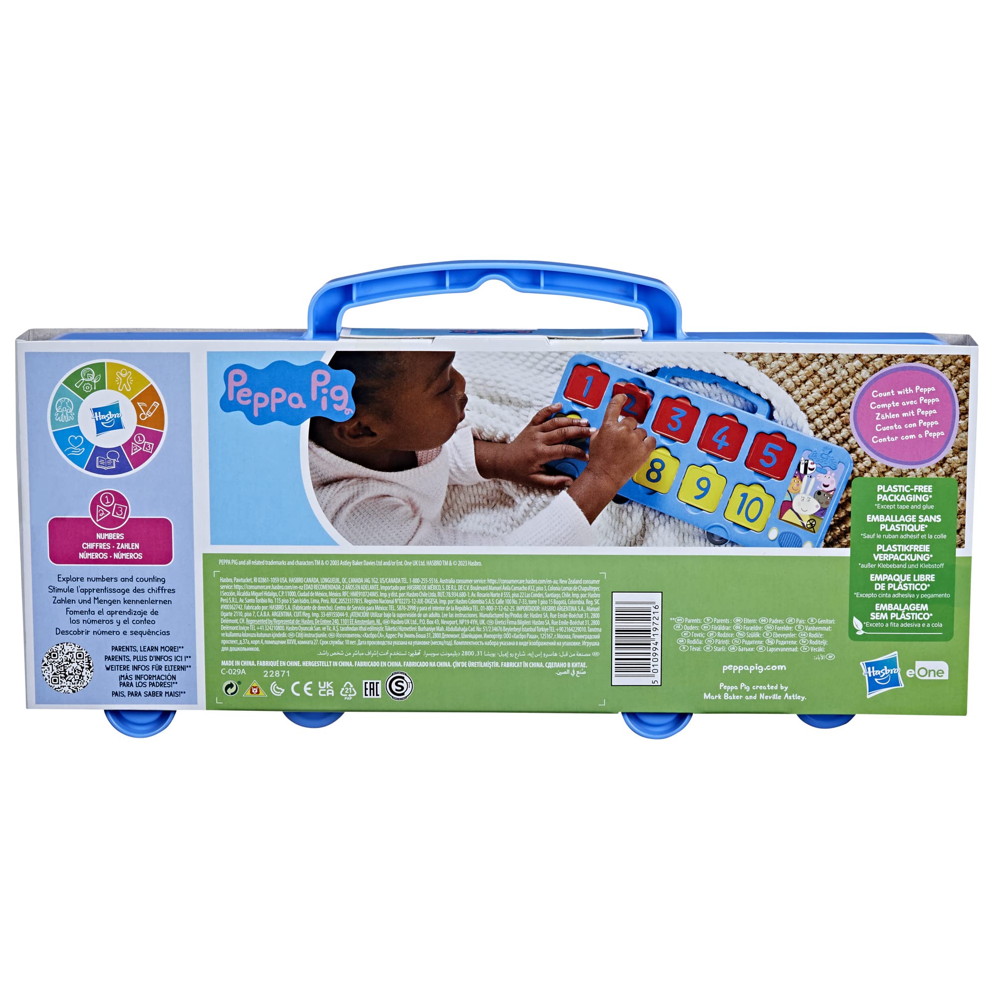 Peppa Pig Learn with Peppa Bus - Educational Counting Toy for Toddlers 3