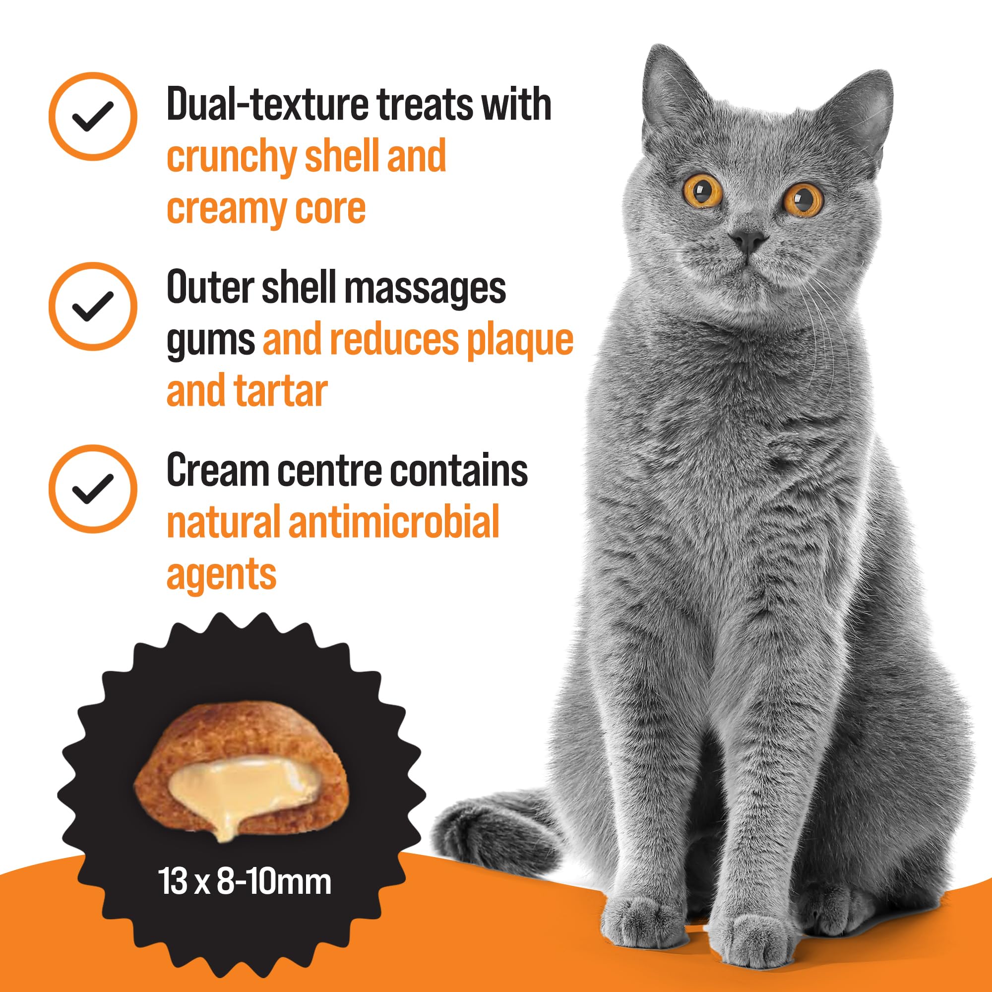 VETIQ Healthy Bites Denti-Care Treats - Promotes Dental Health & Fresh Breath | Duck Flavor | All Life Stages 3