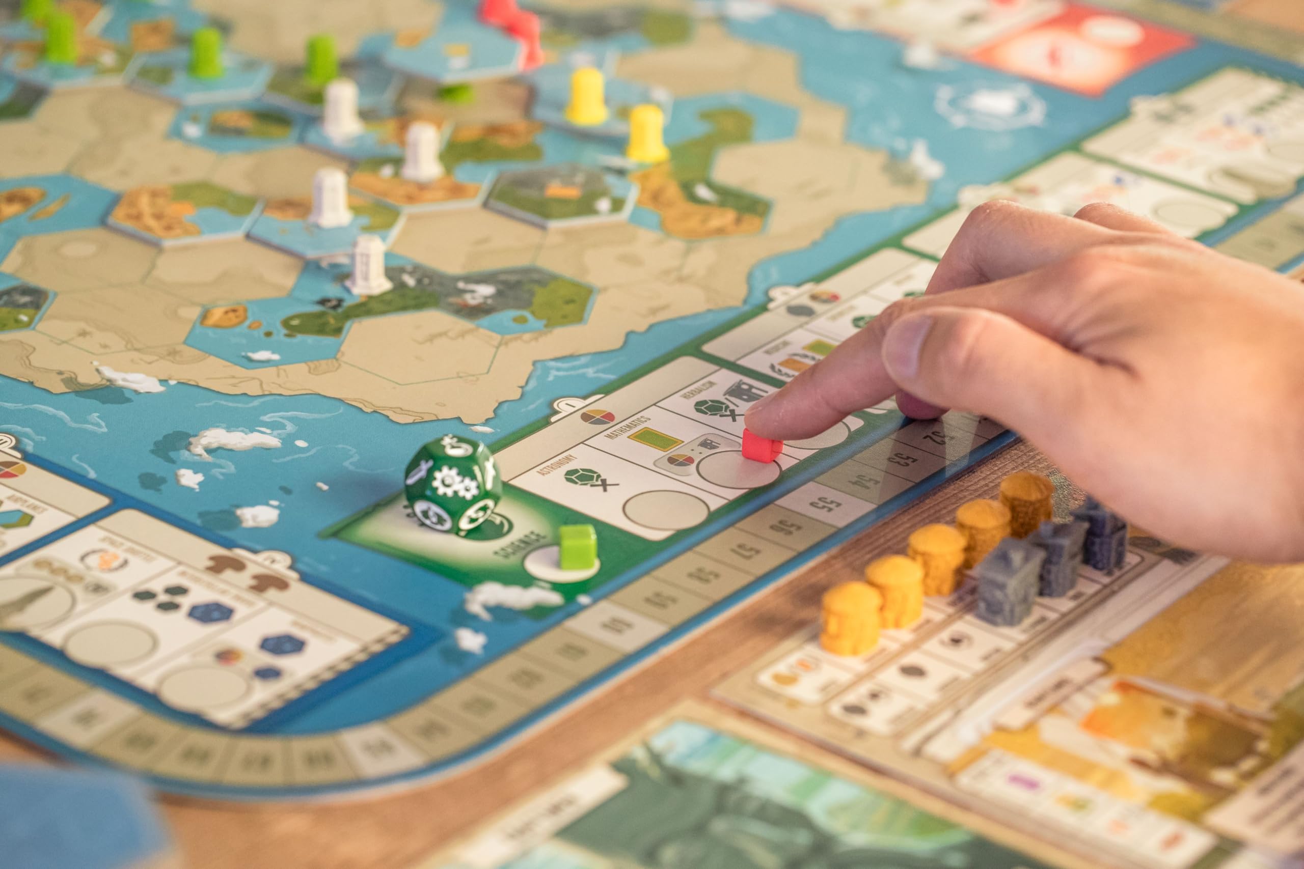 Stonemaier Games Tapestry Board Game – Strategy Civilization Game for 1-5 Players 6