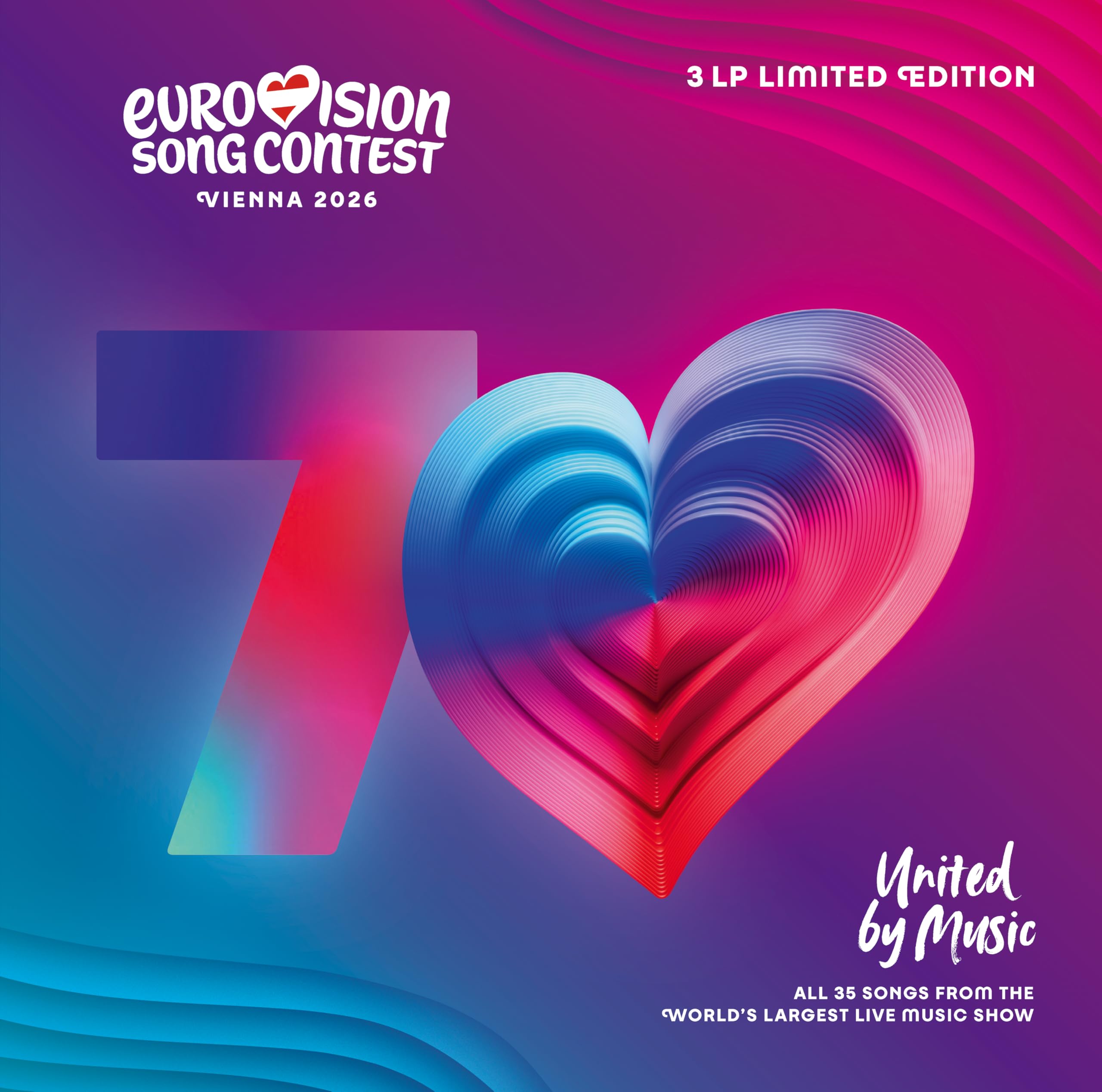 Various Artists - Eurovision Song Contest Vienna 2026 [3LP Box Set Vinyl]