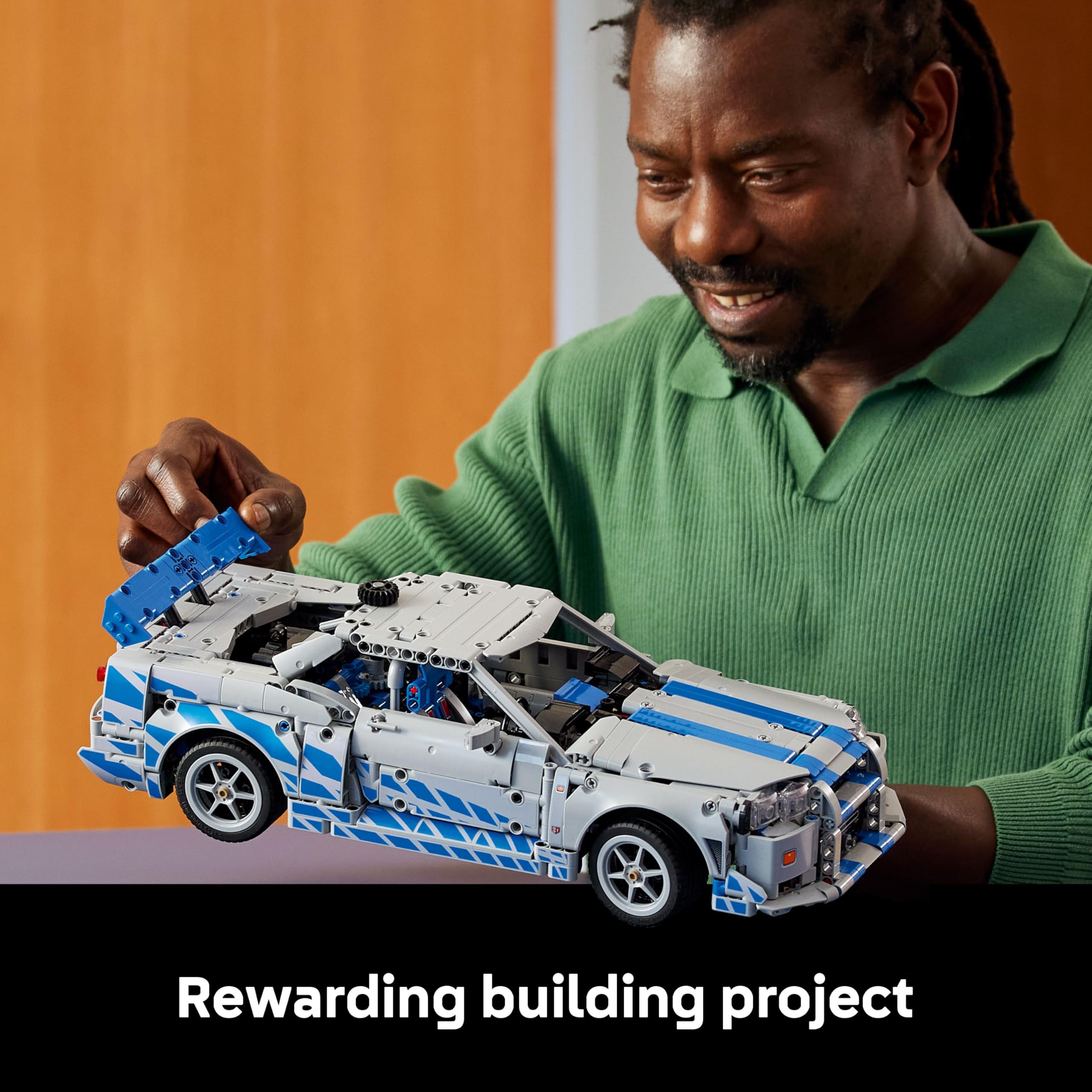 LEGO Technic 42210 2 Fast 2 Furious Nissan Skyline GT-R (R34) Model Kit | Age 18+ 6