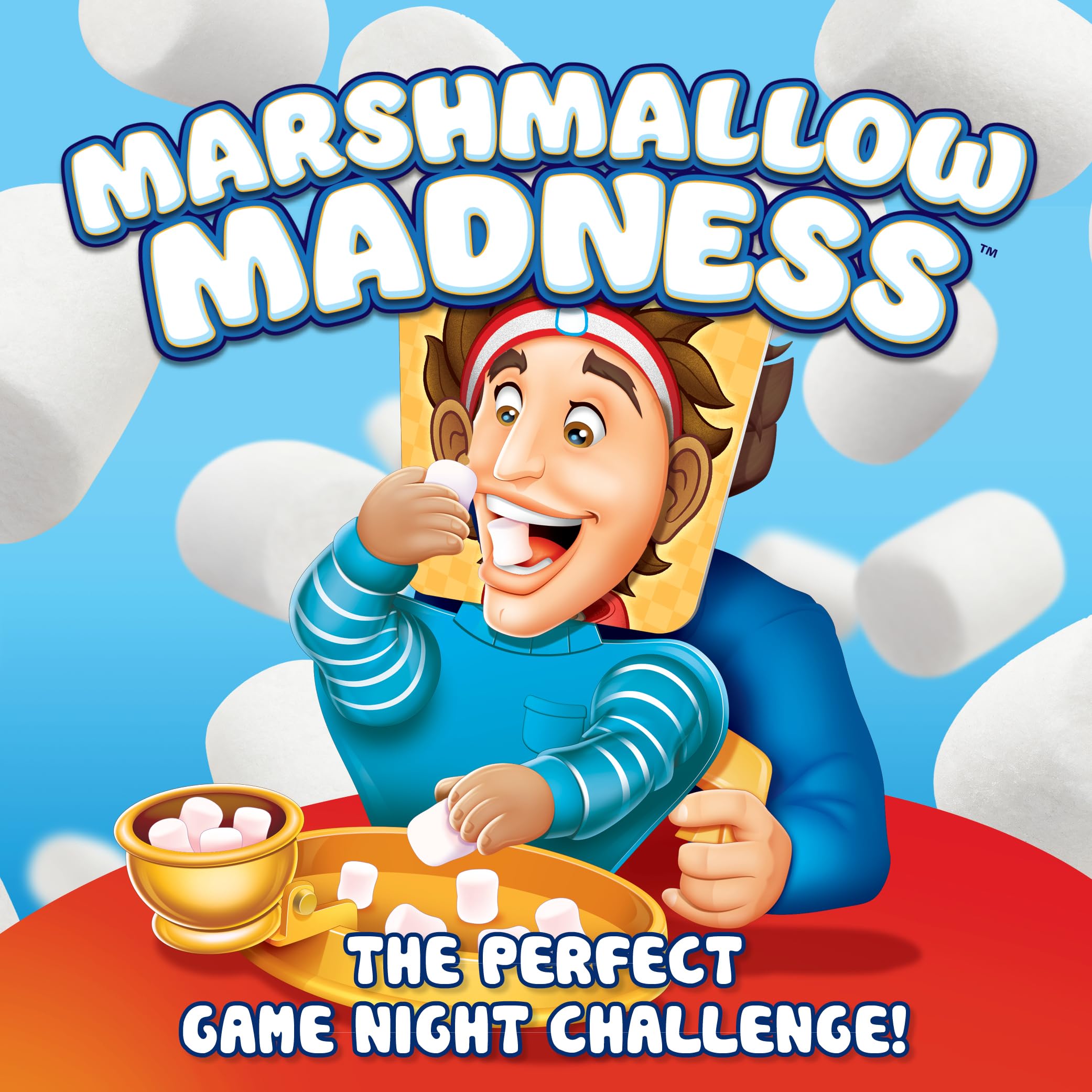 Goliath Marshmallow Madness - Hilarious Tiny Hands Party Game for Ages 8+ | 2+ Players 8