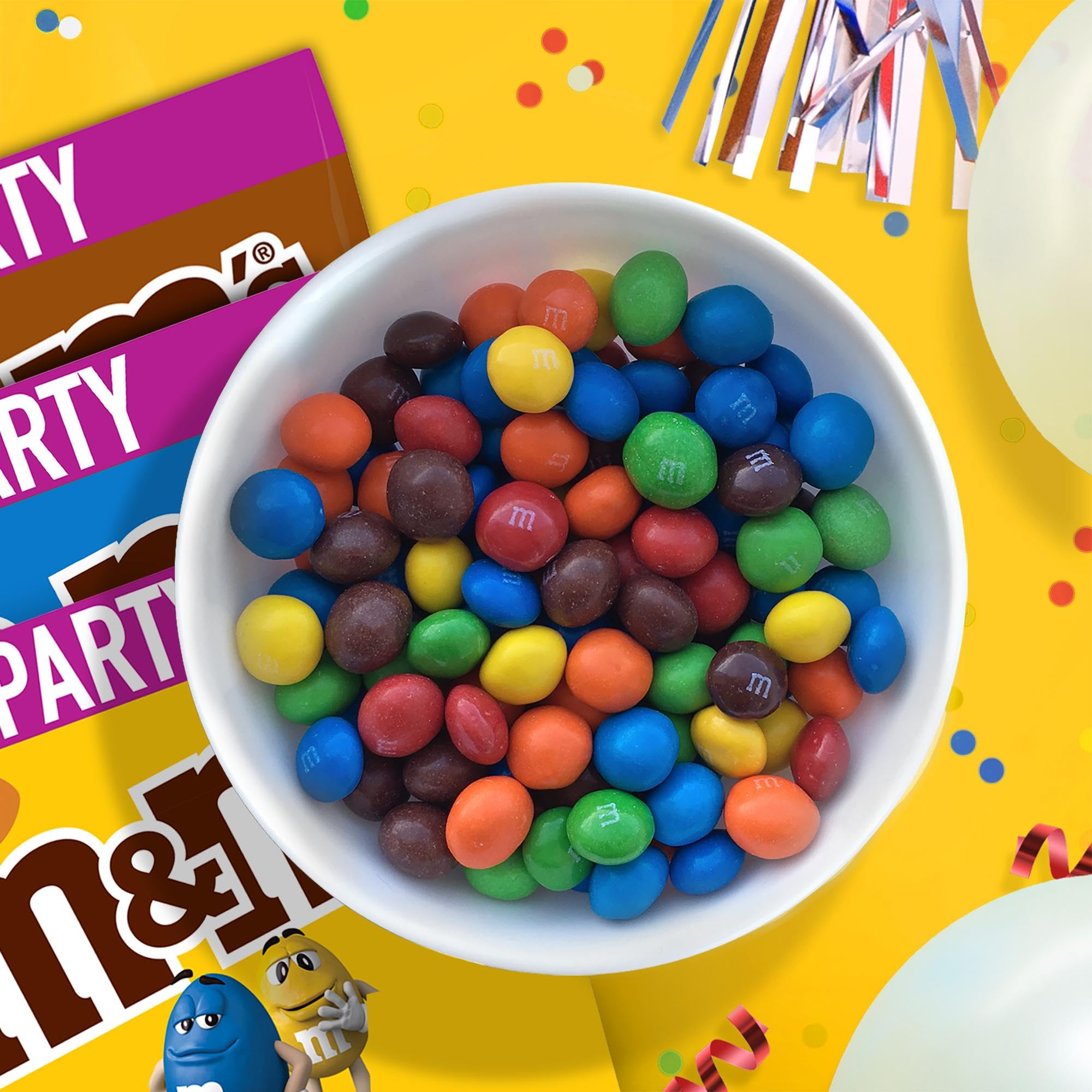 M&M's Milk Chocolate Sweets Bulk Bag - 800g Sharing Size | Crispy Shell