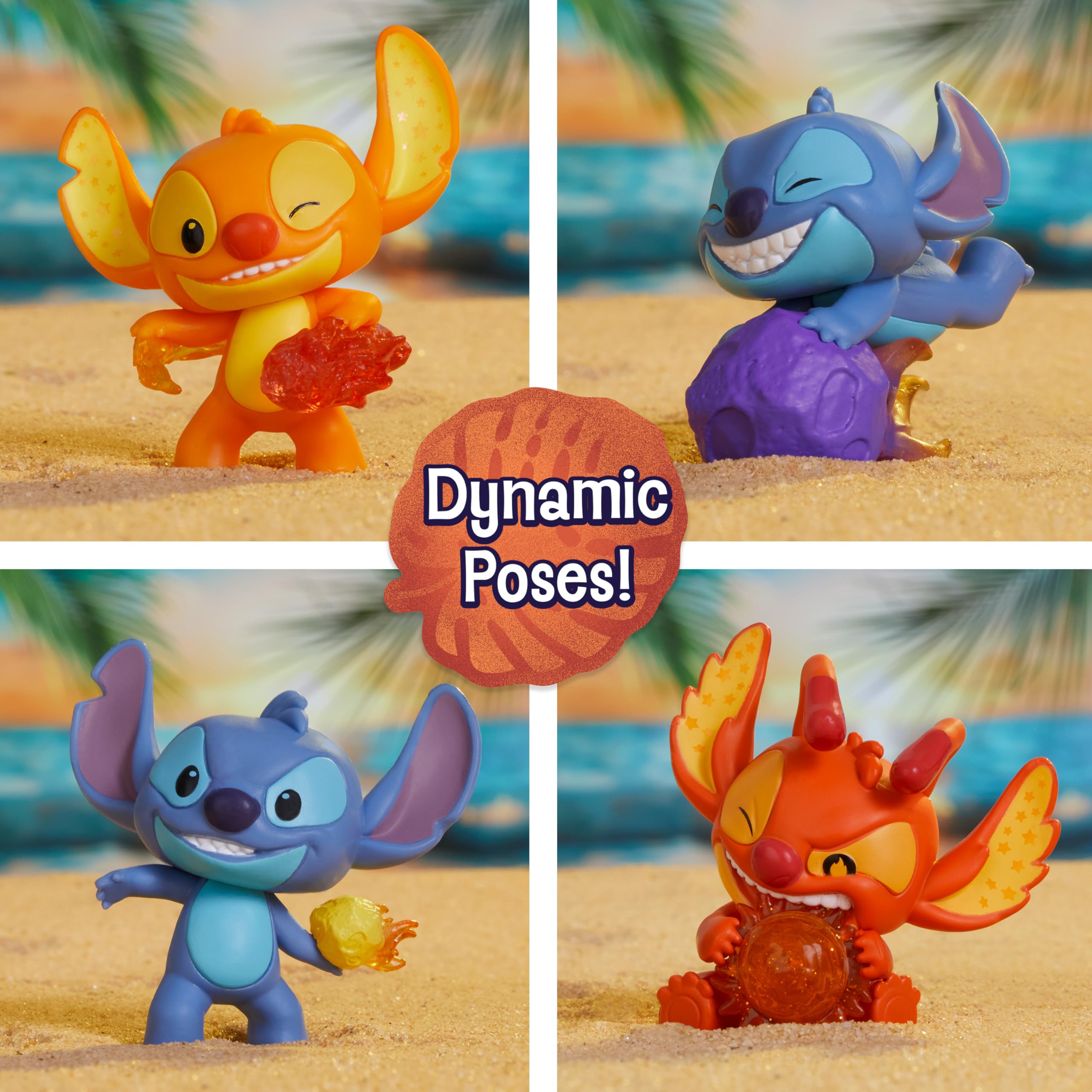 Disney Stitch Outta This World Collectible Mini Figure Capsule - Blind Surprise with 13 Kawaii Figures, Ages 3+ 3
