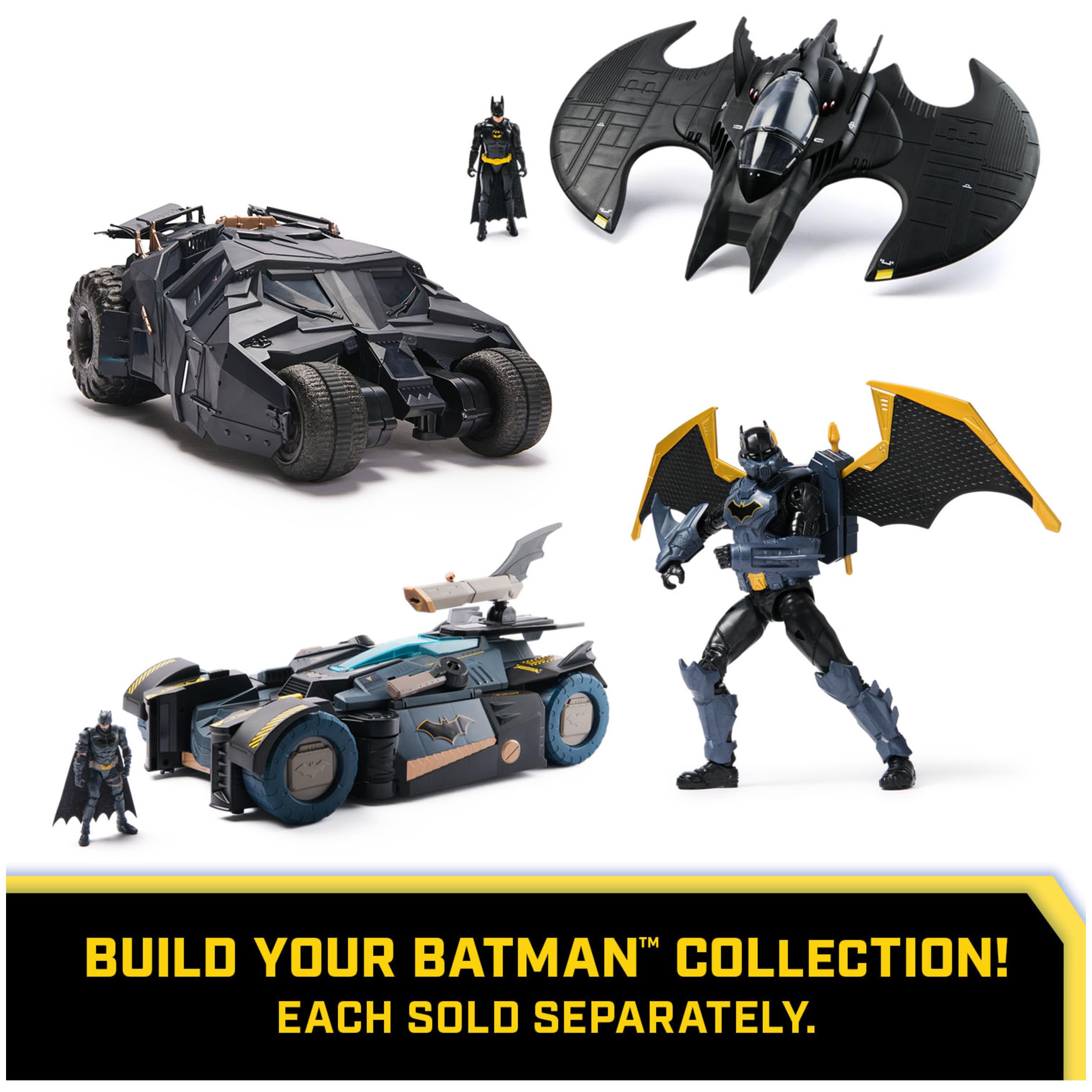 Spin Master DC Comics Night Sky Batman Action Figure with Expandable Wings | 30cm | Ages 3+ 6
