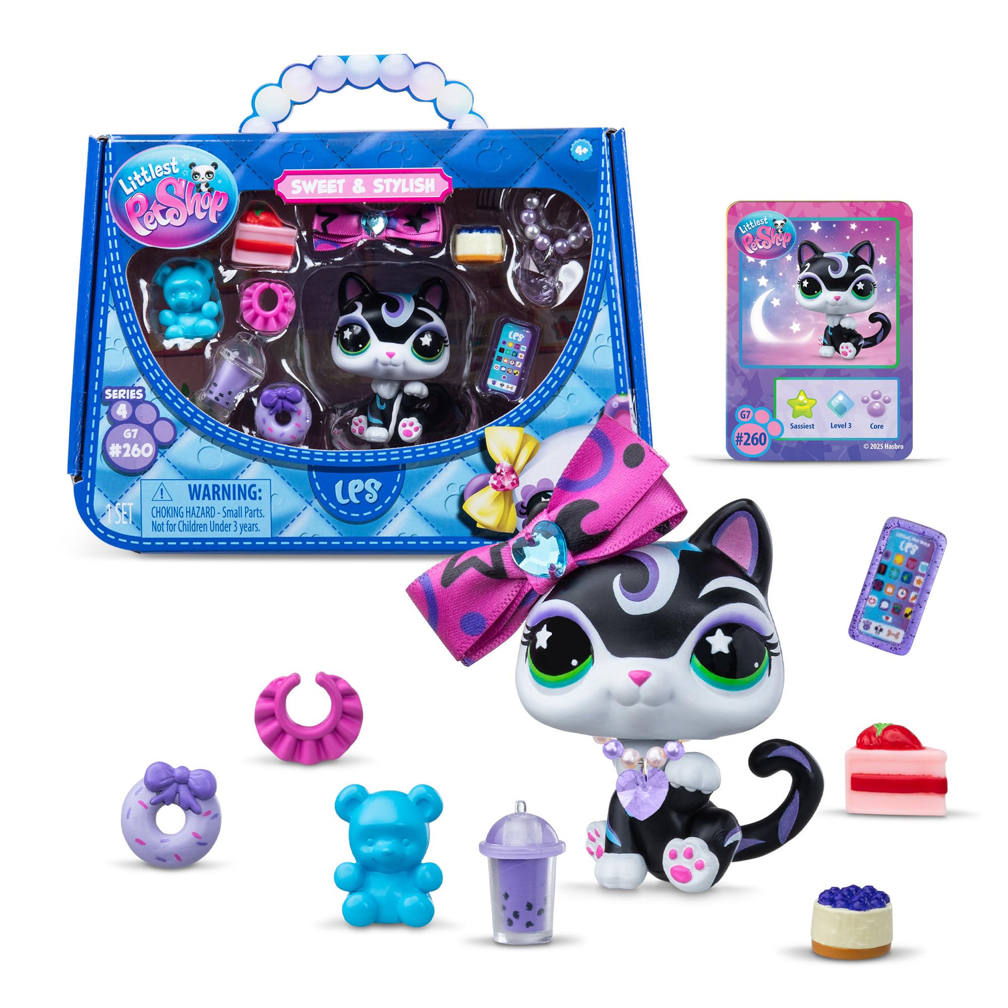 Littlest Pet Shop Series 4 Sweet and Stylish Collection - Deluxe Siamese Bobble Head Pet