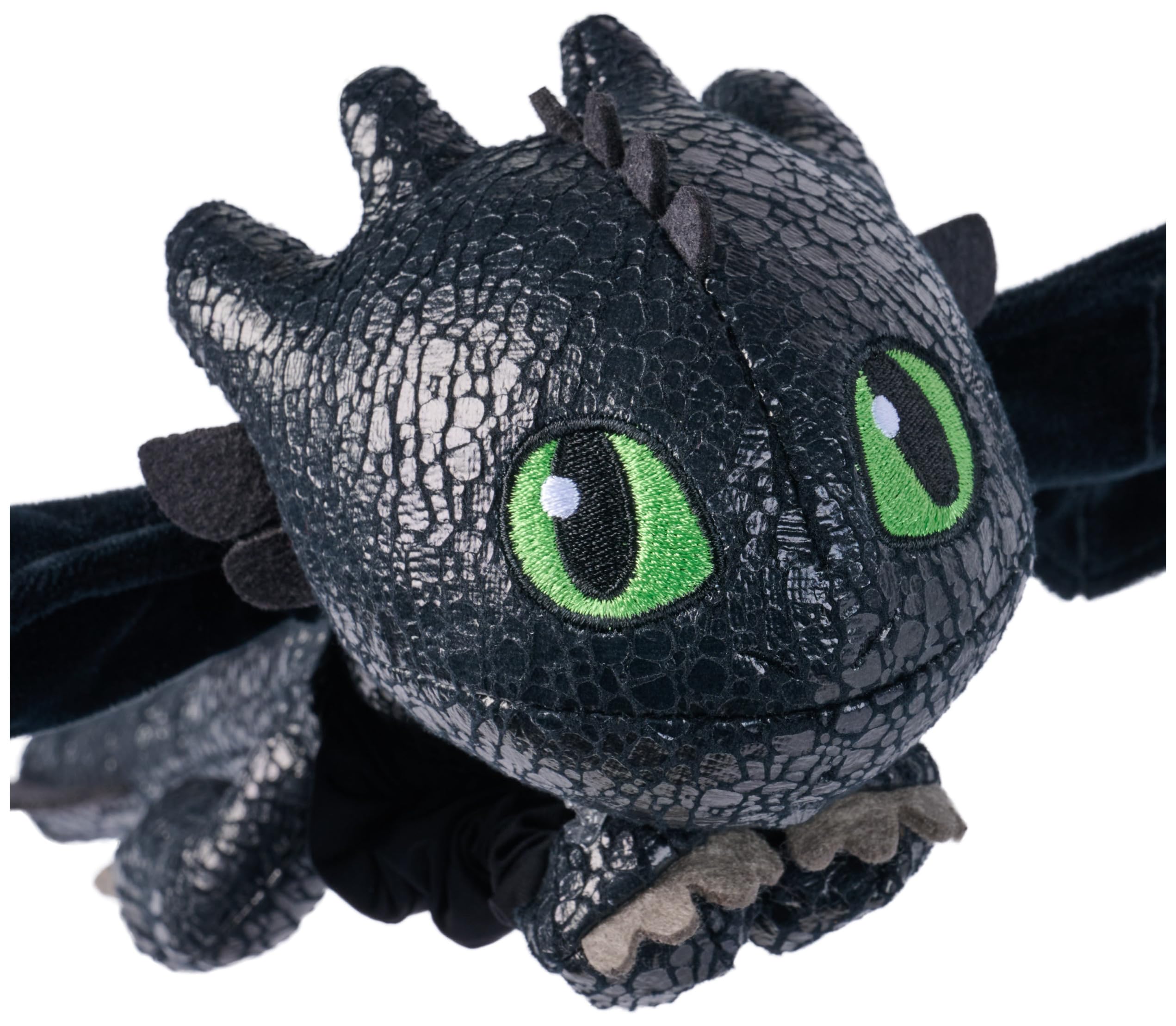 DreamWorks Dragons Hug & Glide 30.5 cm Toothless Plush - Flying Action & Hugging Wings 6